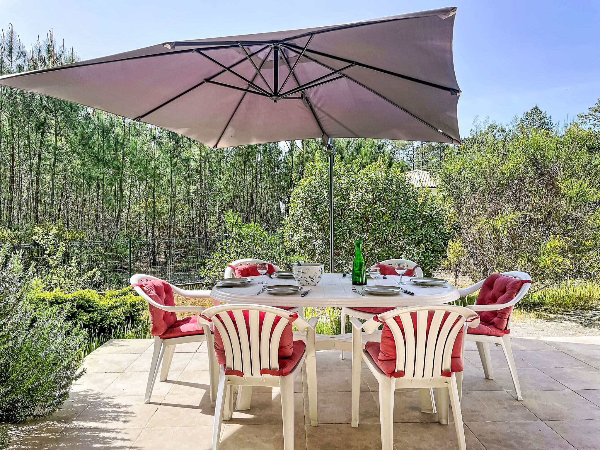 Maison Carcans Lacanau: Stunning 4-Bedroom Family Villa with Garden and Lake Access in French Atlantic Coast