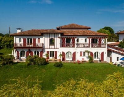 Manoir Guethery Beach Surfing Villa Luxury Rental in Guethary Biarritz Basque Coast France