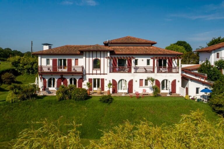 Manoir Guethery Beach Surfing Villa Luxury Rental in Guethary Biarritz Basque Coast France