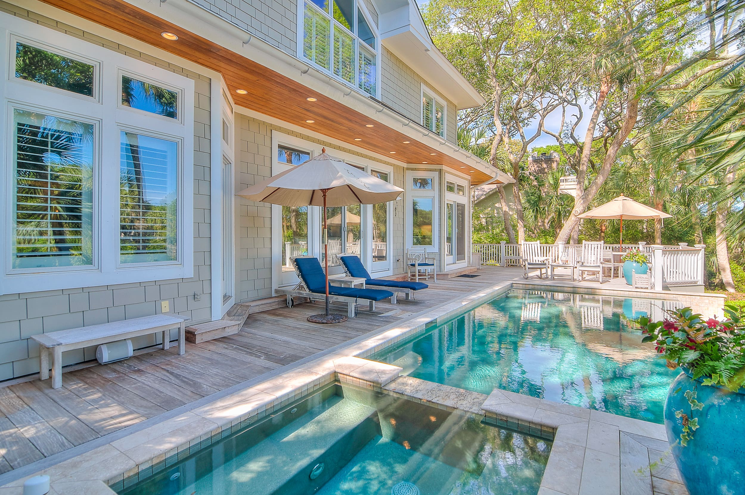 Manor Angel Oak: 5-Bedroom Luxury Villa with Infinity Pool and Sea Views, Johns Island