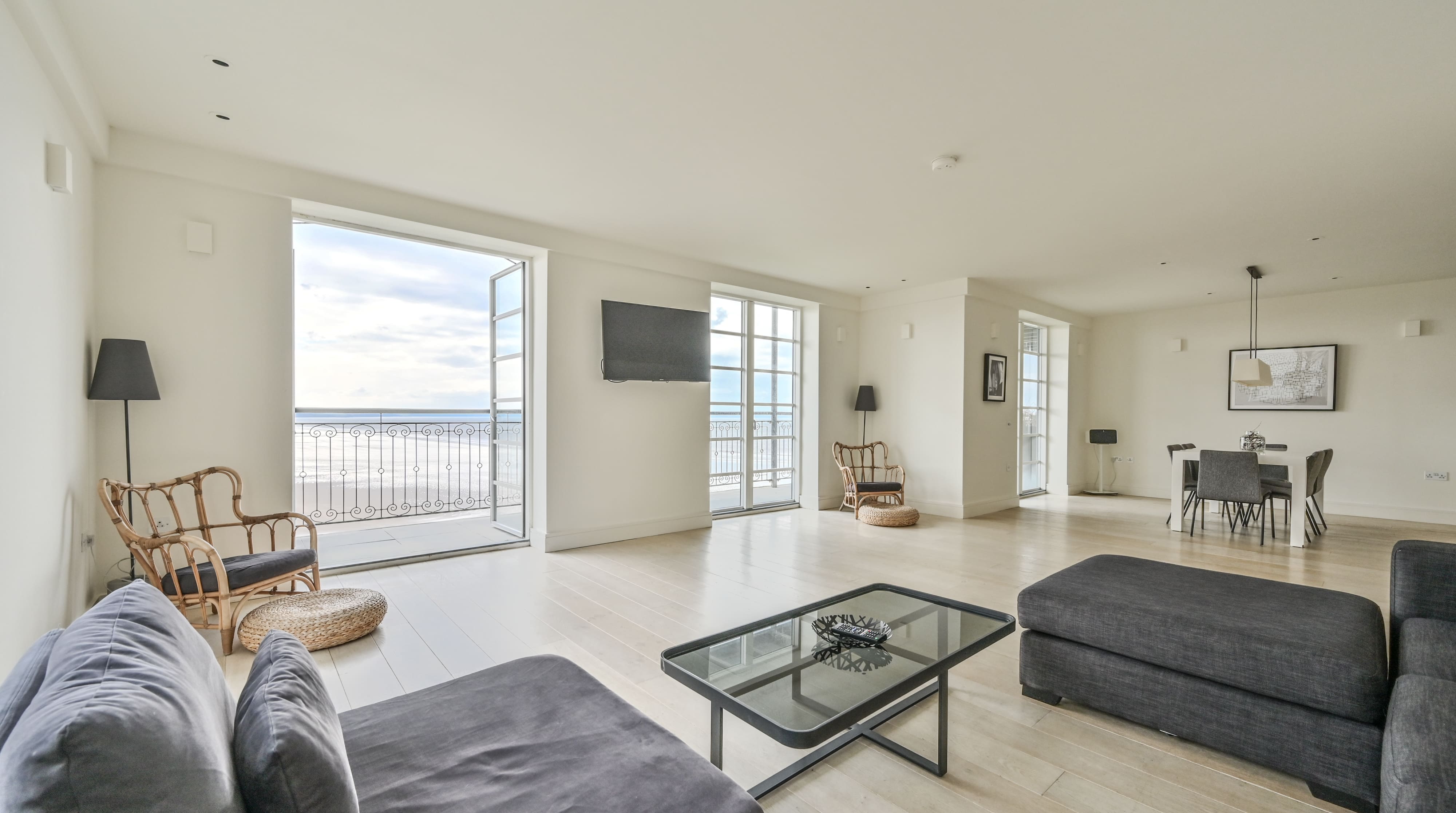 Manor Barricane Woolacombe: Luxury 3-Bedroom Apartment with Seaview and Beach Access, Woolacombe