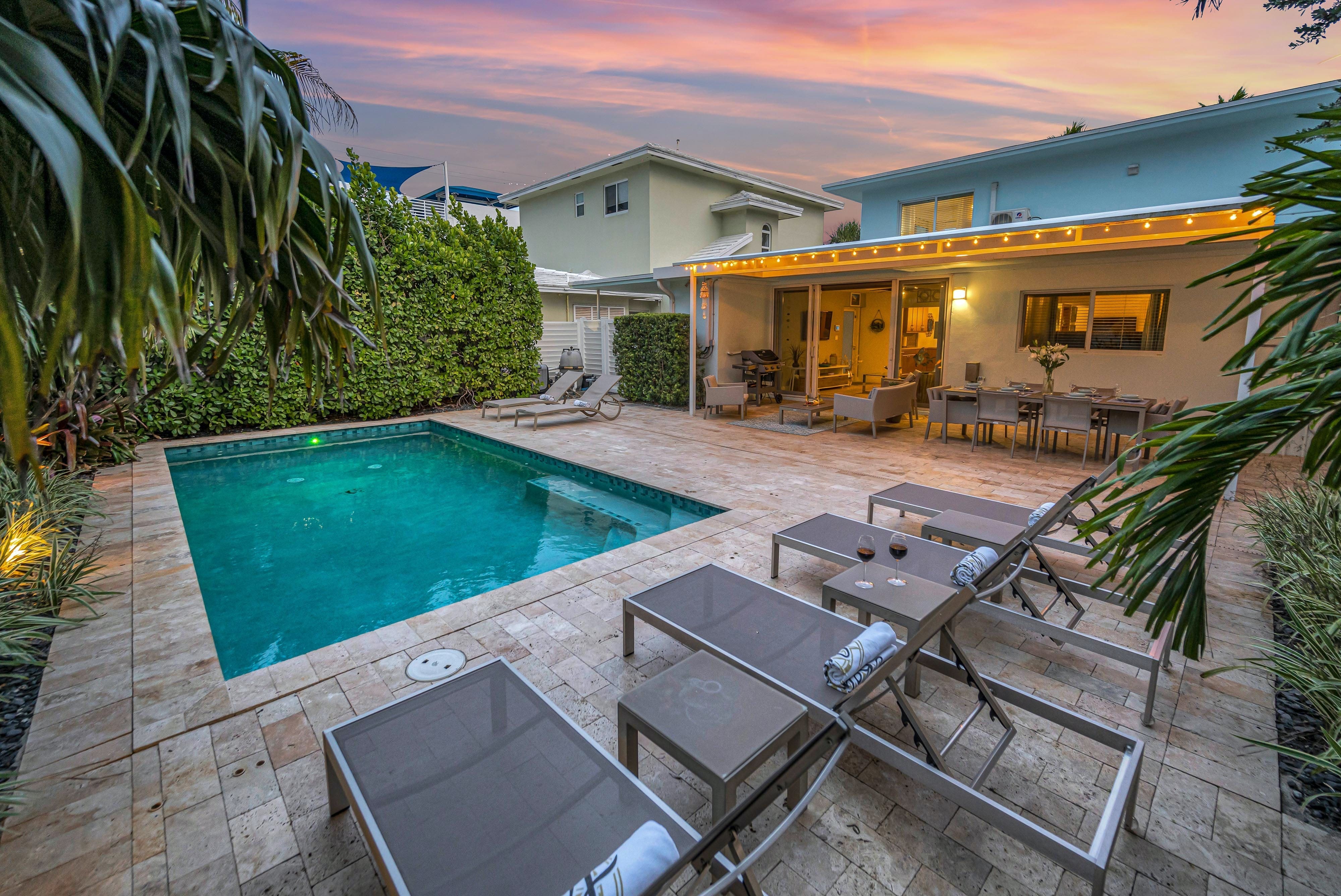 Manor Calusa FortLauderdale: 3-Bedroom Luxury Villa with Seaview and Pool, Fort Lauderdale