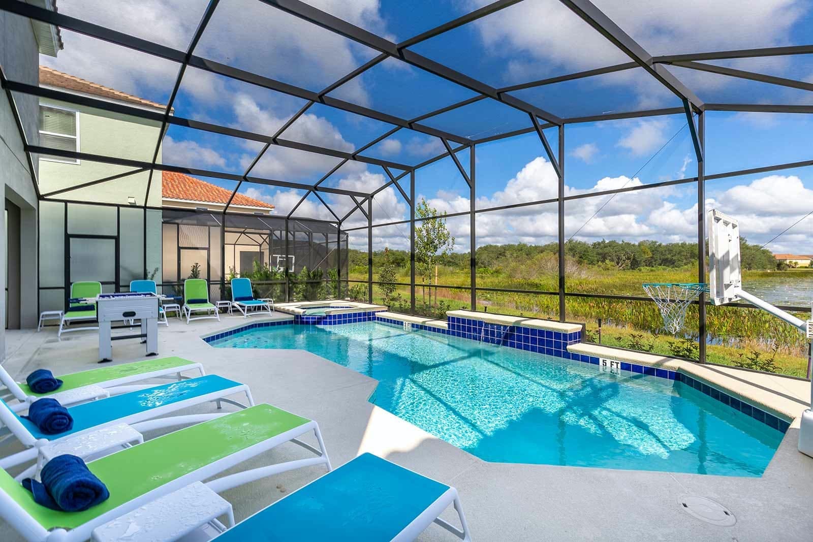 Manor Sabal Polk Florida 8: Spacious 10-Bedroom Villa with Pool and Gym, Polk County