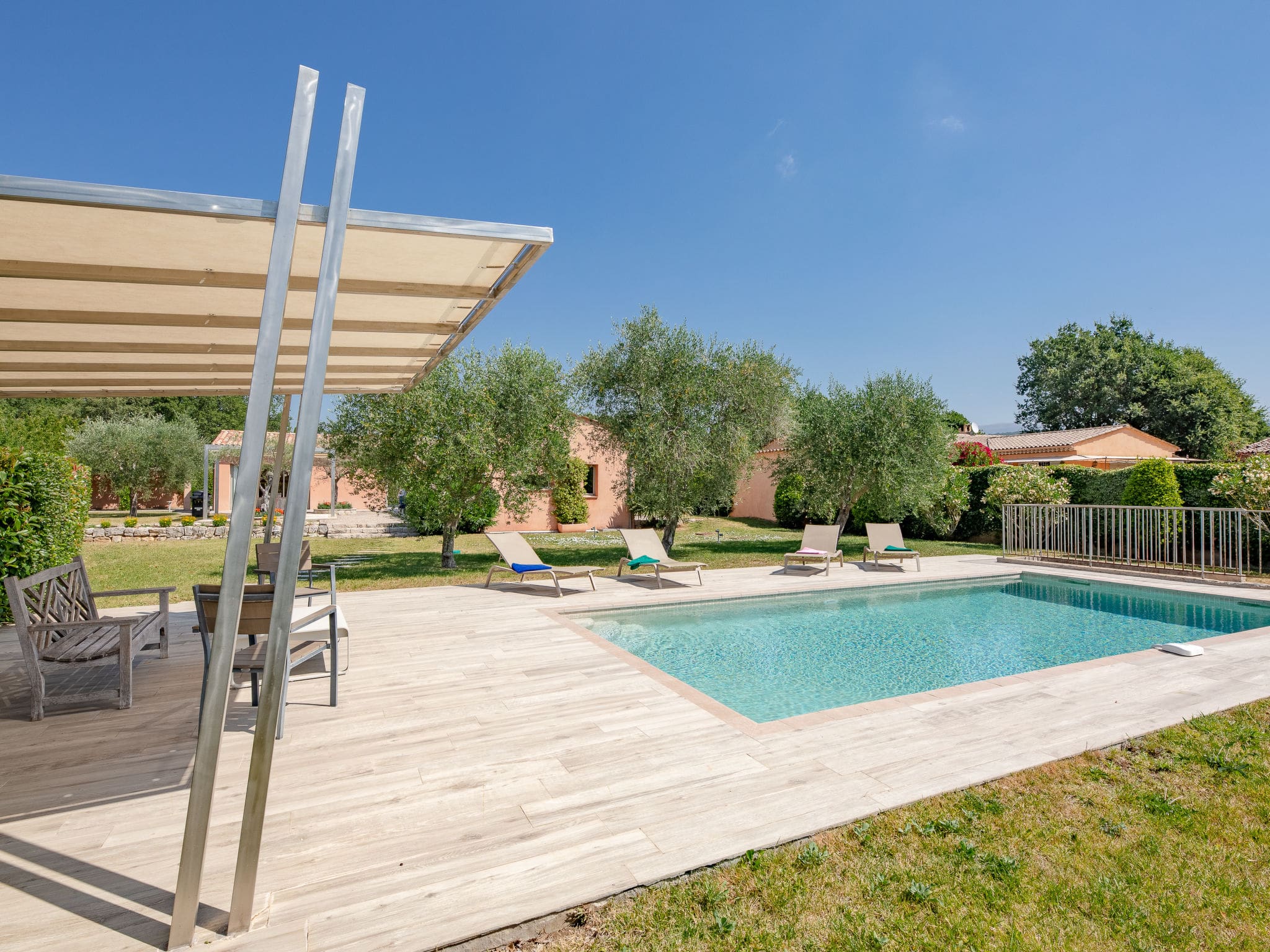 Mas Cigalon Saint-Cézaire: Elegant 3-Bedroom Provençal Villa with Private Pool in the Heart of the French Riviera Hinterland