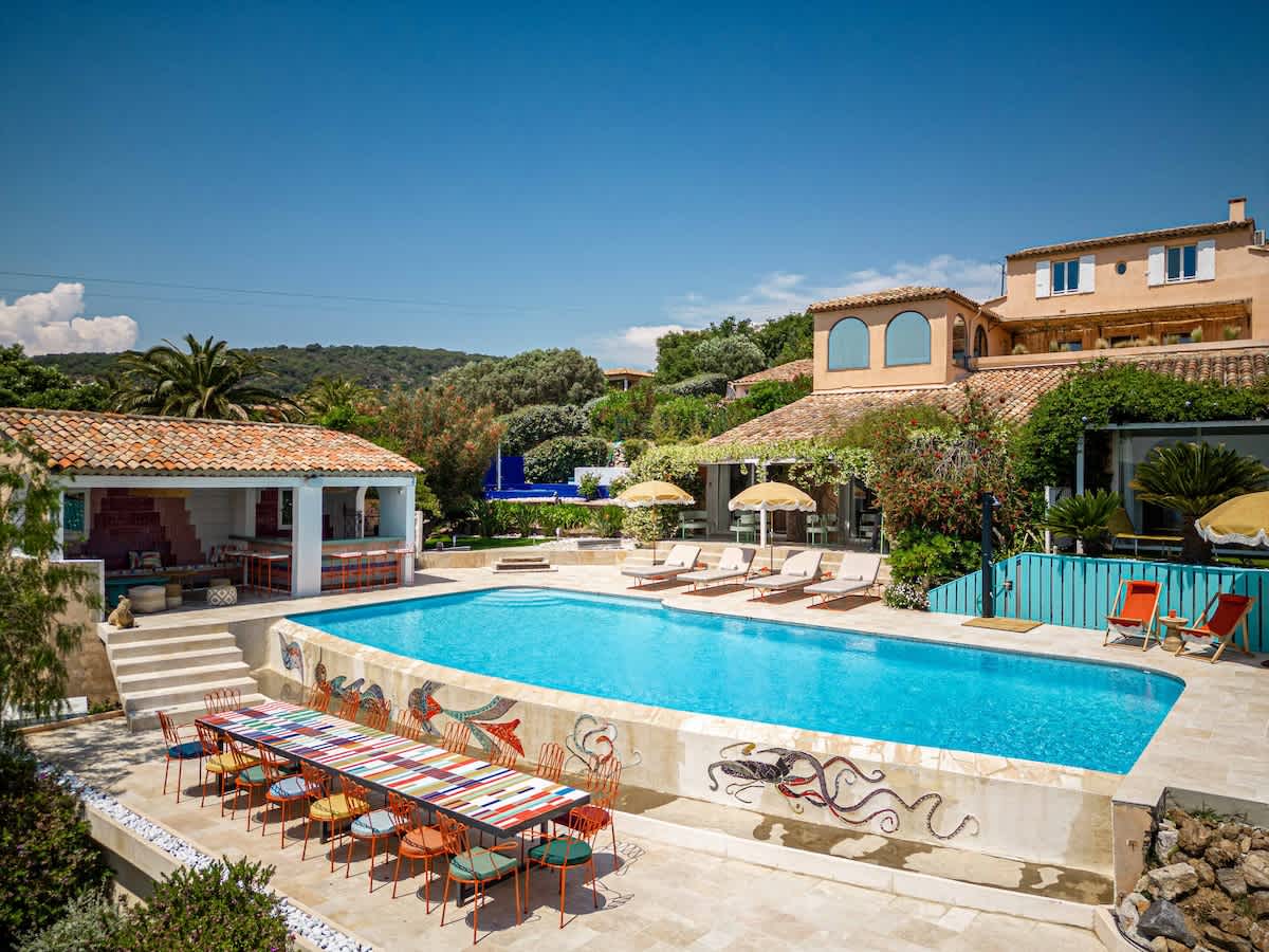Mas Mistral Saint-Tropez Saint-Tropez 5: Luxurious 12-Bedroom Villa with Pool and Tennis Court, Saint-Tropez