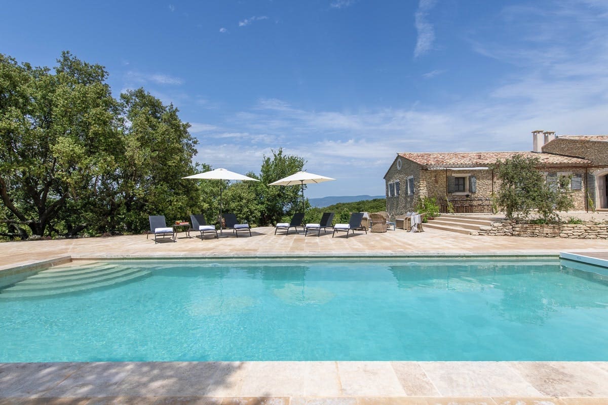 Mas Ventoux Bonnieux: Luxury 6-Bedroom Villa with Pool and Countryside Views, Vaucluse
