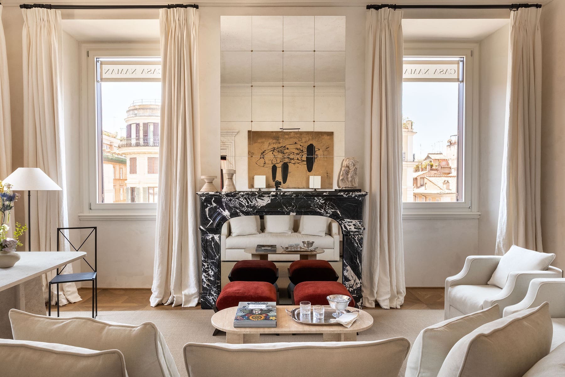 Palazzo Apollinare Roma: Luxury 1-Bedroom Apartment with Private Terrace, Rome