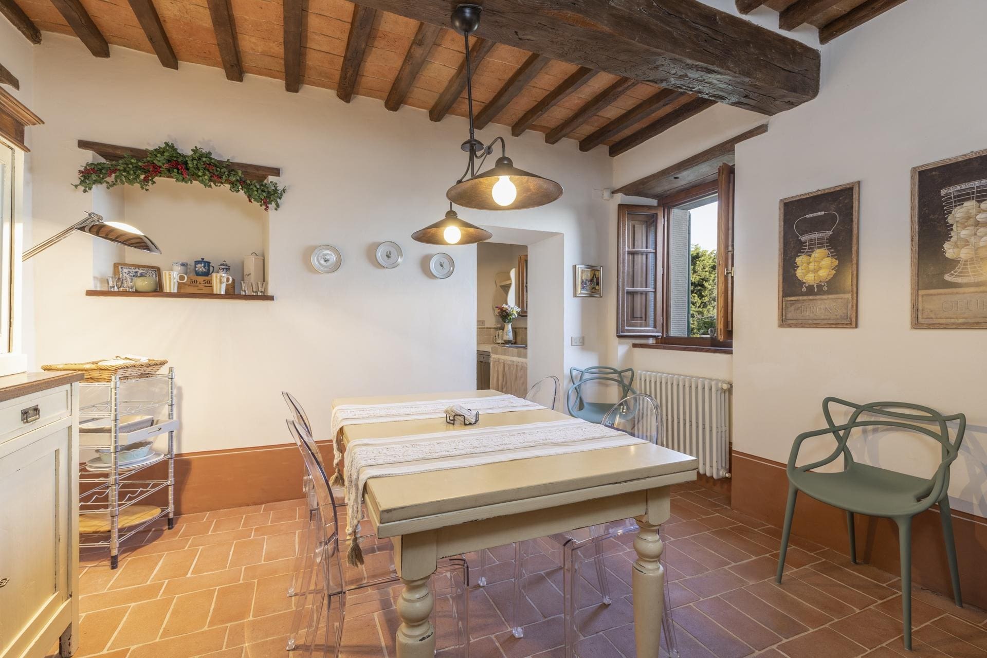 Palazzo Baldelli Cortona Cortona: 3-Bedroom Luxury Apartment with Pool, Cortona