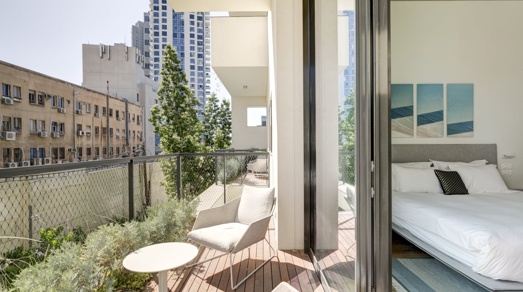 Palazzo Bauhaus Florentin: Luxury Penthouse with Seaviews and Pool, Tel Aviv