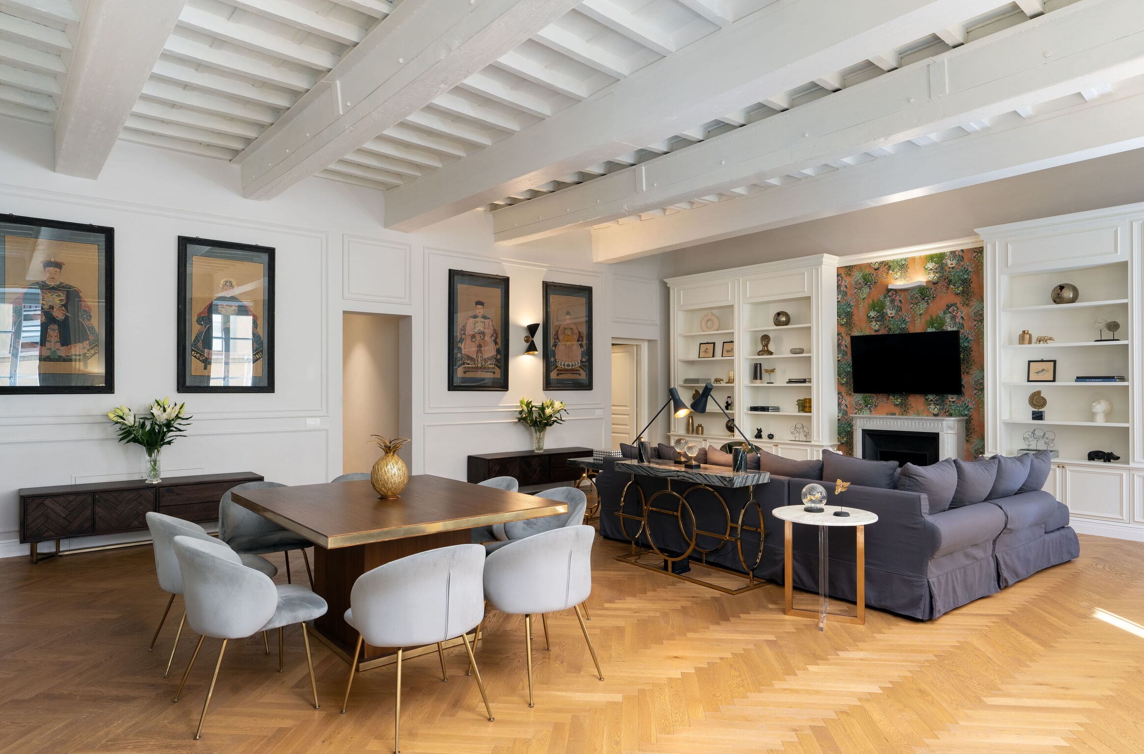 Palazzo Brunelleschi Florence Duomo: Luxury 5-Bedroom Apartment with Gym Access, Florence Duomo
