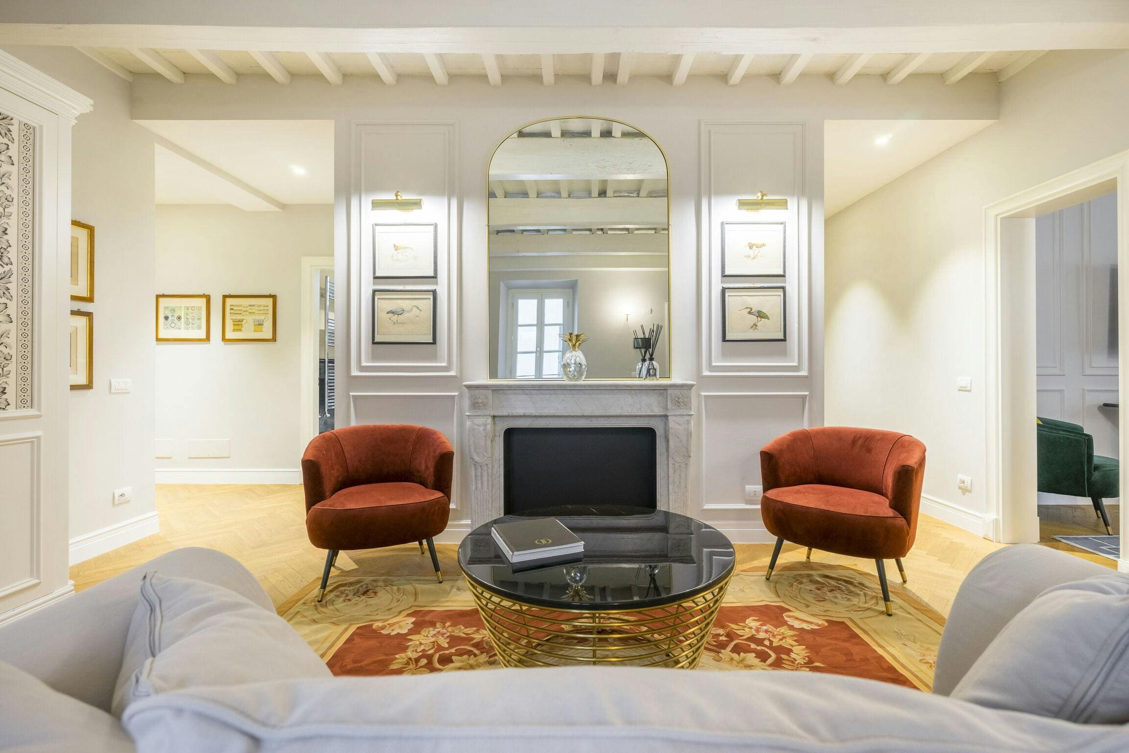 Palazzo Ghiberti Florence: Exquisite 4-Bedroom Penthouse with Historic Charm, Florence Duomo
