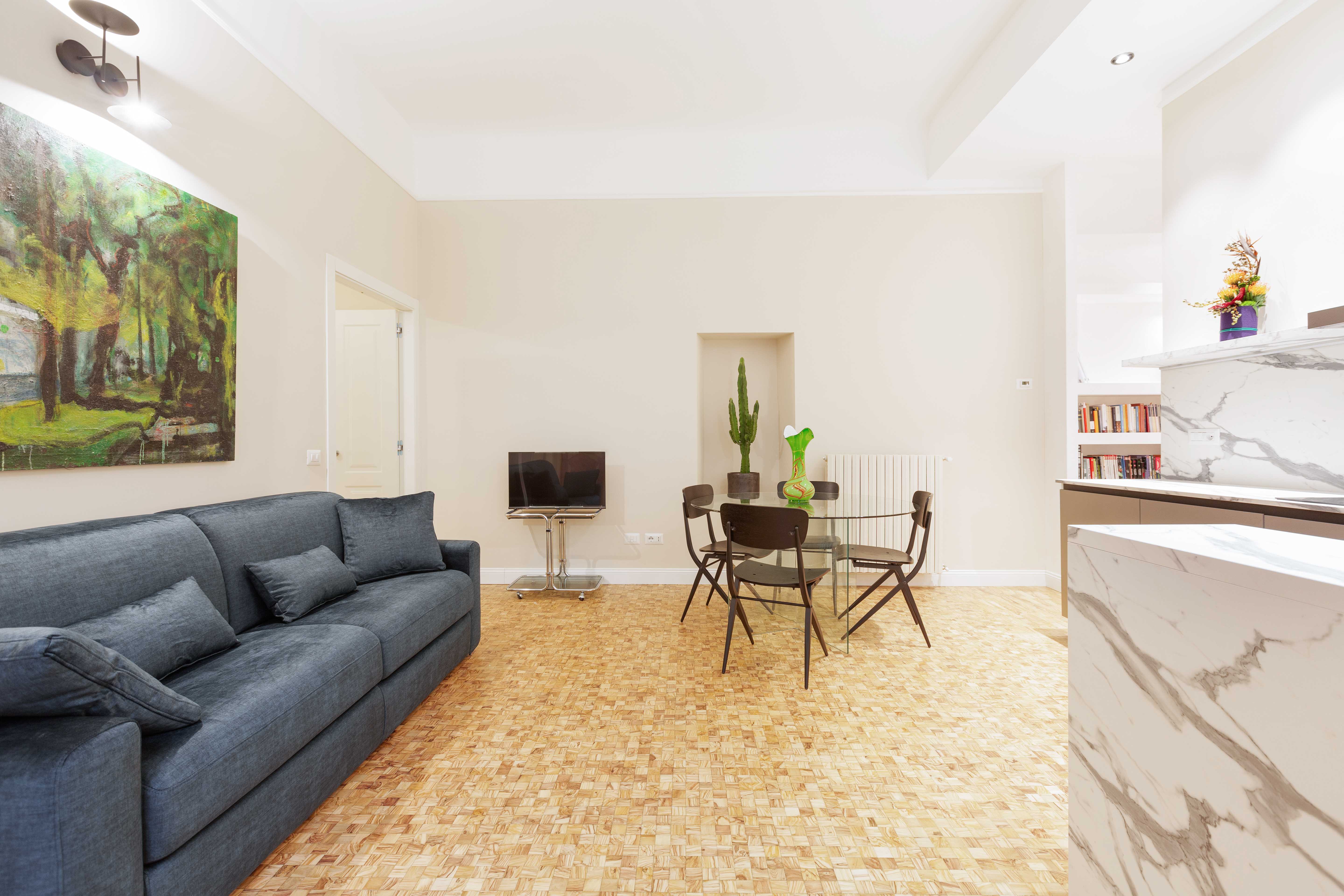 Palazzo Libery Milano: 1-Bedroom Apartment for Families and Remote Work, Milan