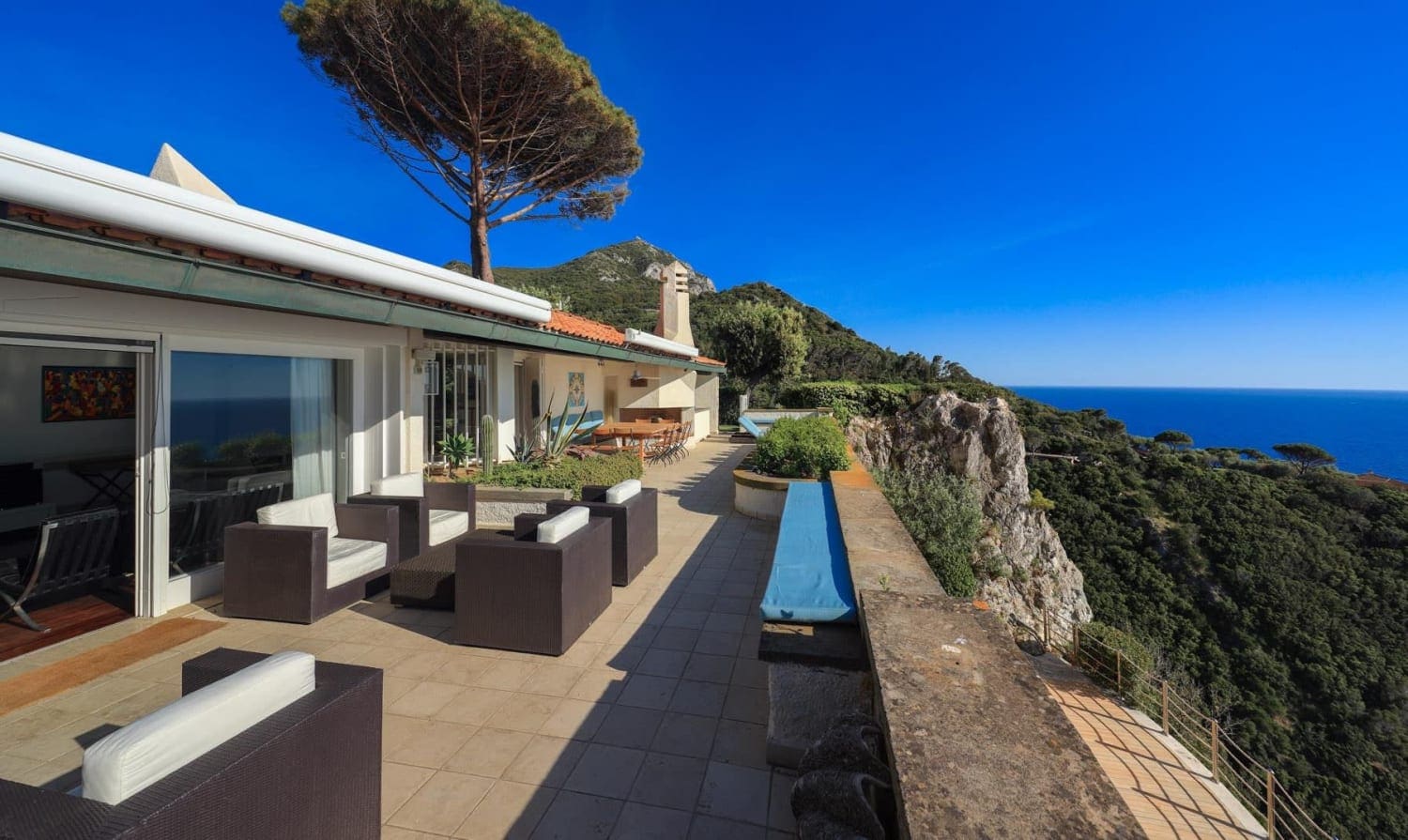 Palazzo Maestrale Argentario: Luxury 8-Bedroom Apartment with Stunning Seaview, Monte Argentario