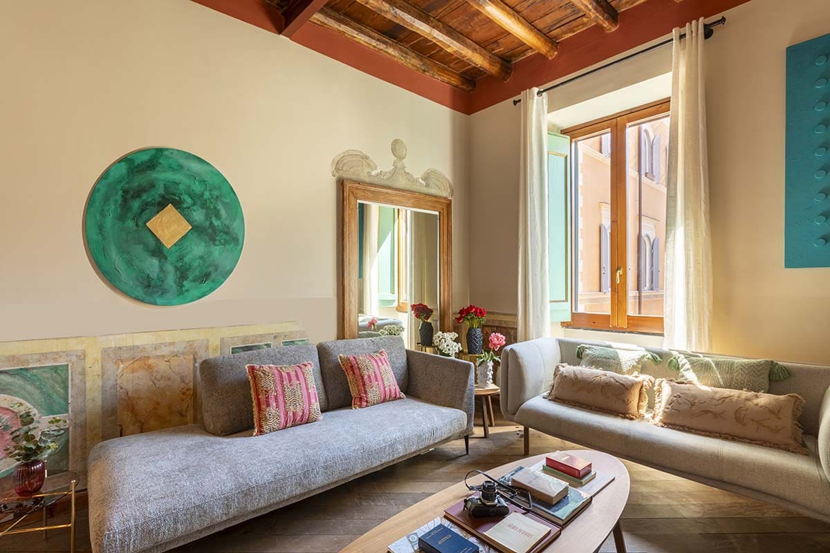 Palazzo Pigneto Rome: Spacious 4-Bedroom Apartment for Families and Groups, Campo de’ Fiori