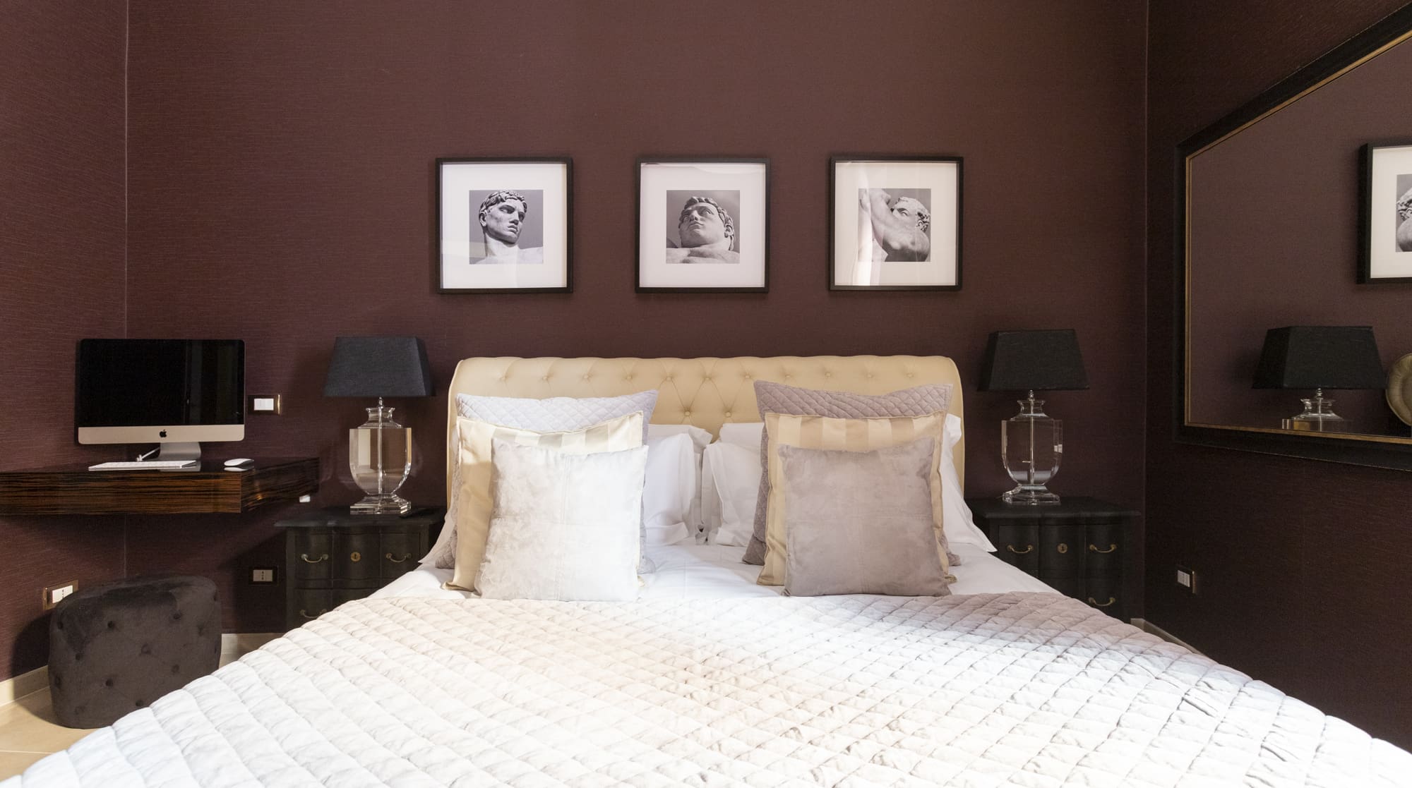 Palazzo Quirinale Flaminio: Elegant 3-Bedroom Apartment with Air-Con, Flaminio Rome