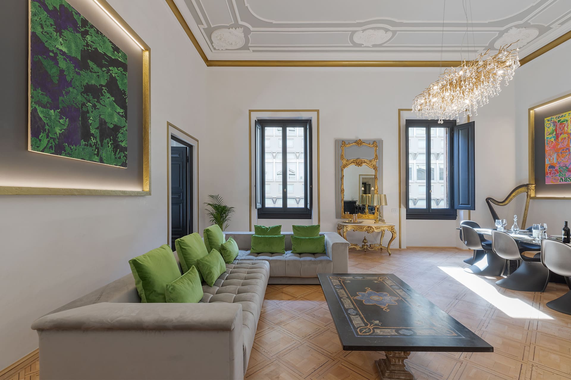 Palazzo SanMarco Florence Accademia: Elegant 3-Bedroom Apartment with Historic Charm, Florence