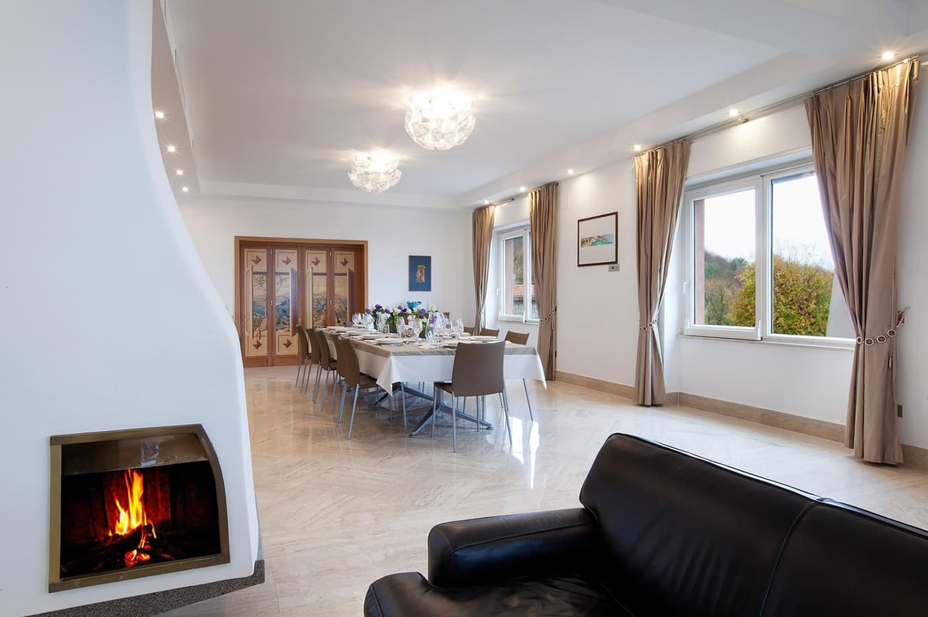 Palazzo Sant’Agata Sorrento Sorrento: Spacious 6-Bedroom Apartment with Pool and Sea Views, Sorrento