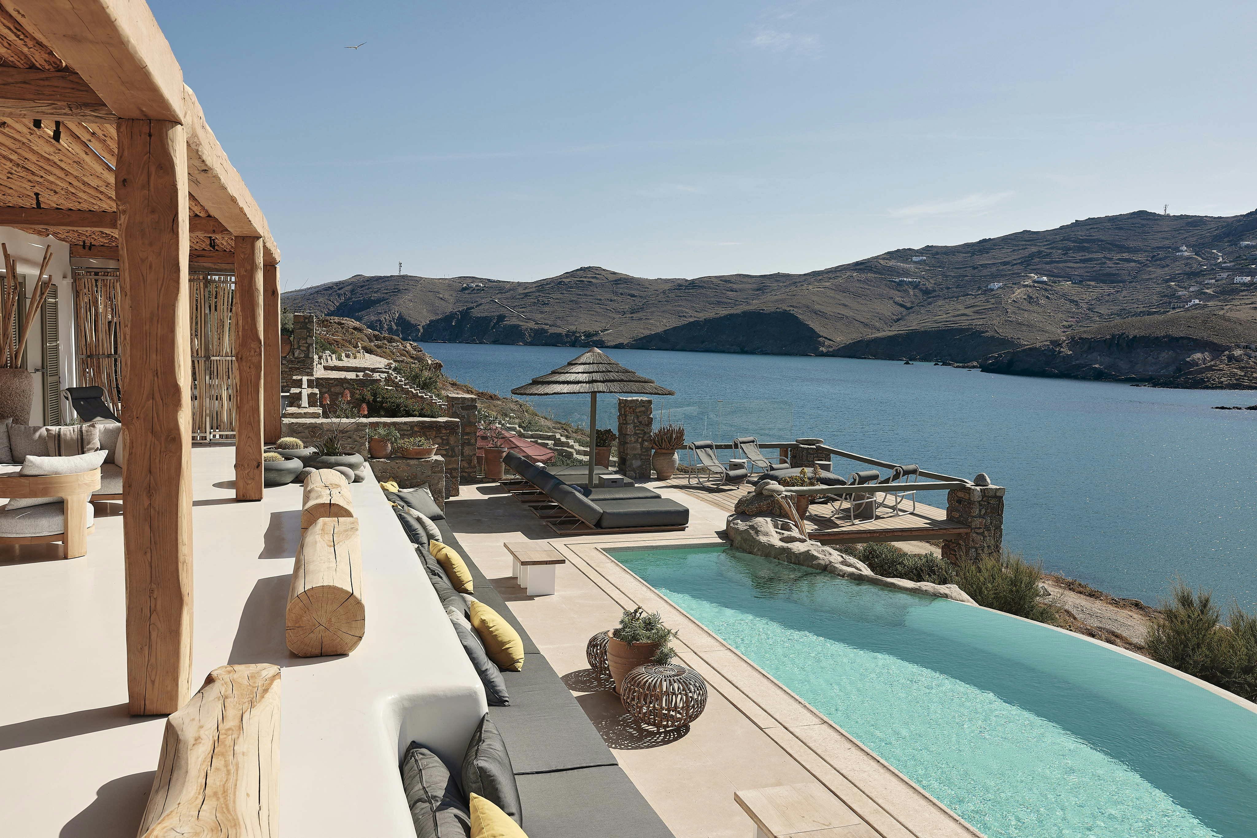 Pyrgos Ftelia: Stunning 7-Bedroom Luxury Villa with Seaviews, Mykonos