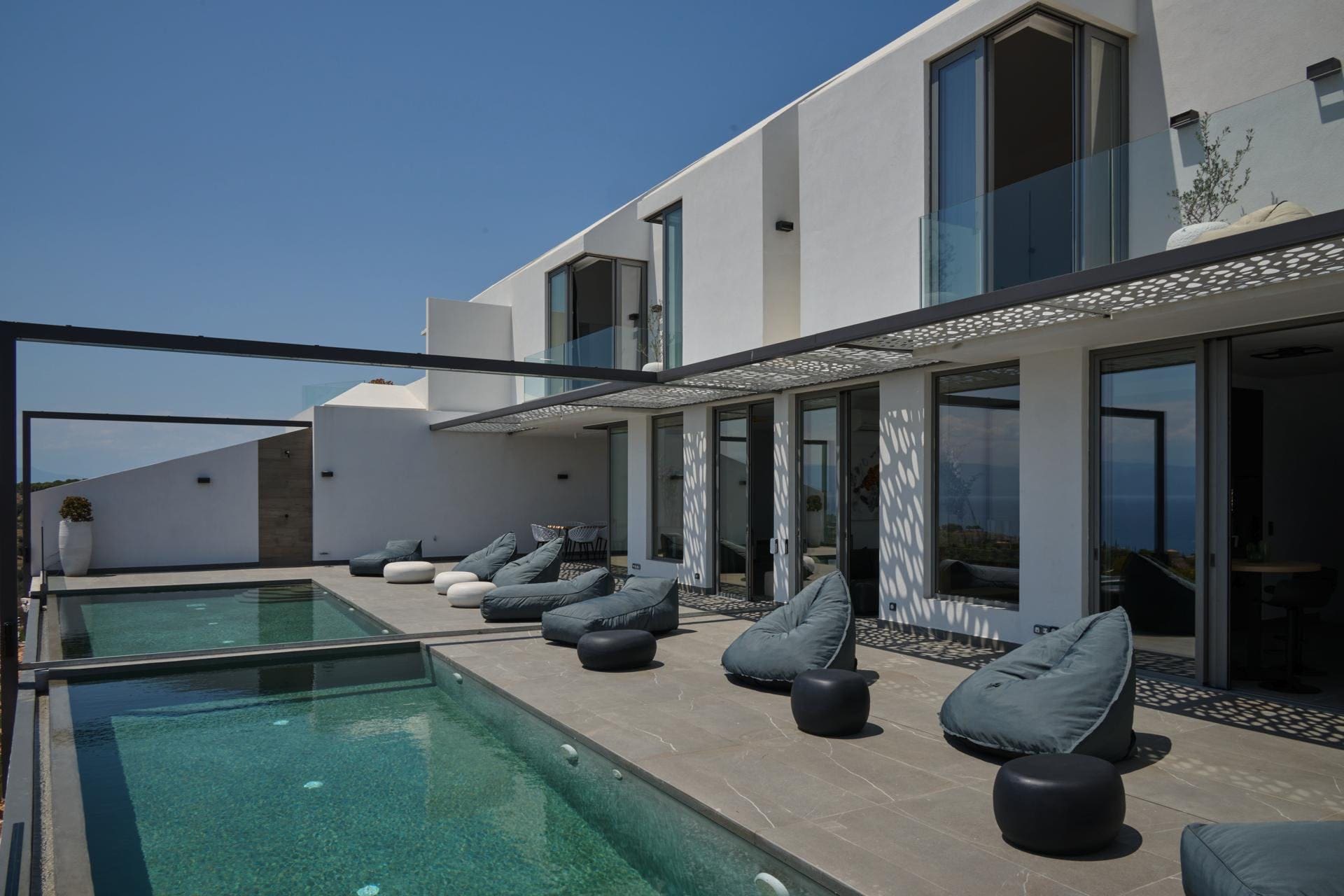 Pyrgos Kynourias: Stunning 8-Bedroom Luxury Villa Rental with Private Pools, Argolis Greece