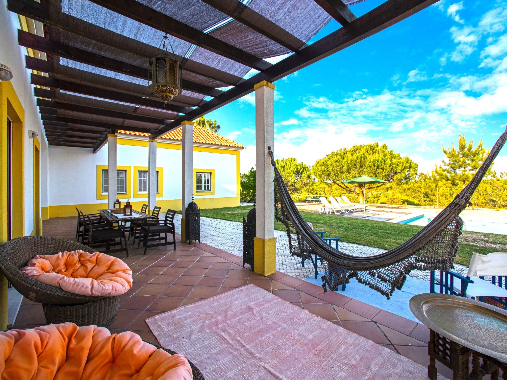 Quinta Barrosã Alcácer: Spacious 4-Bedroom Family Villa with Private Pool and Tennis Courts in Peaceful Portuguese Countryside