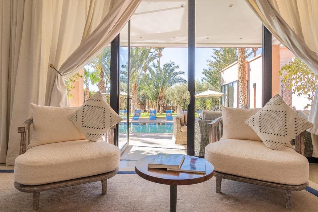 Riad Argan Marrakech Marrakech: Luxury 5-Bedroom Villa with Private Pool and Hot Tub, Marrakech