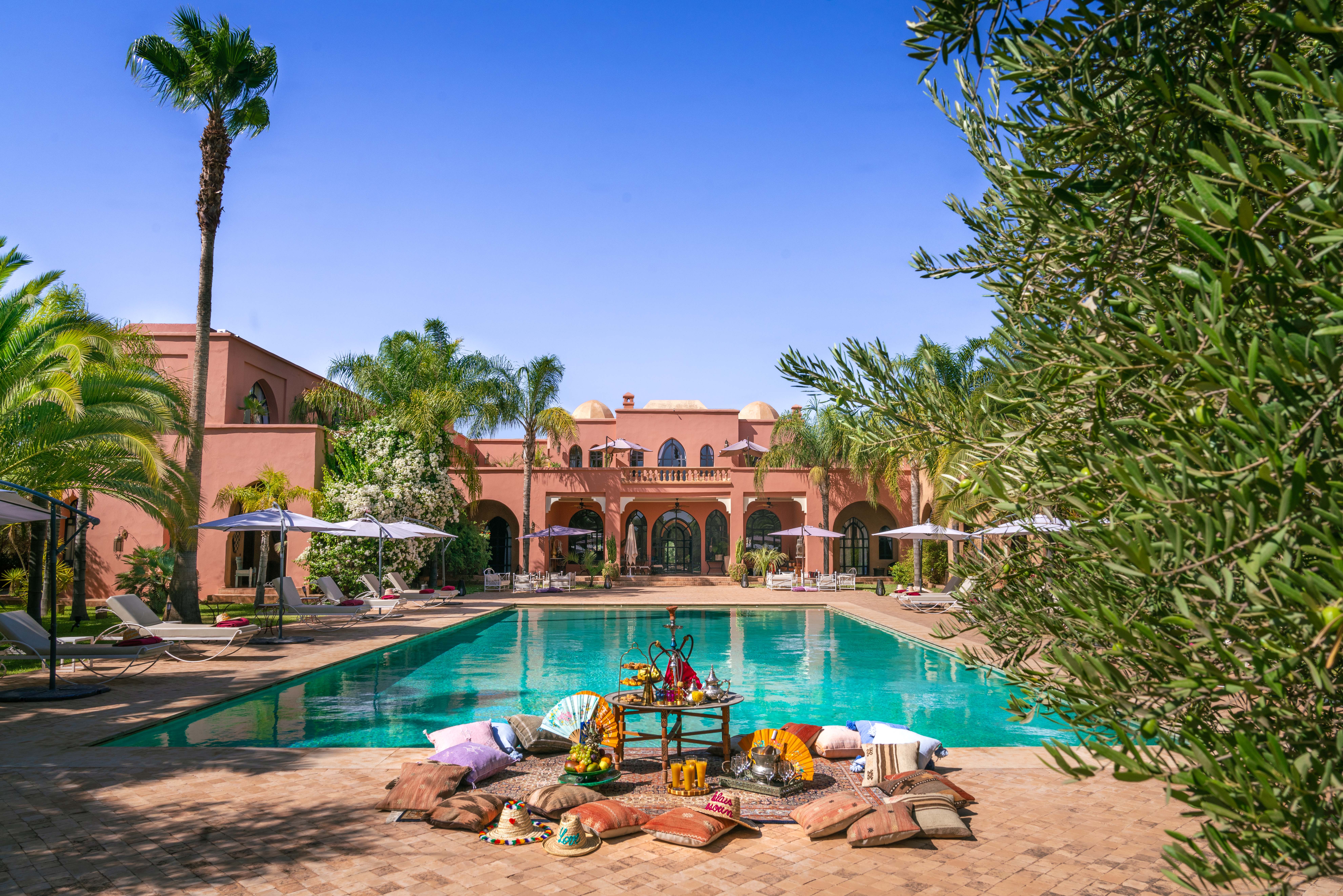 Riad Toubkal Marrakech Marrakech: Luxury 9-Bedroom Villa with Pool and Hot Tub, Marrakech