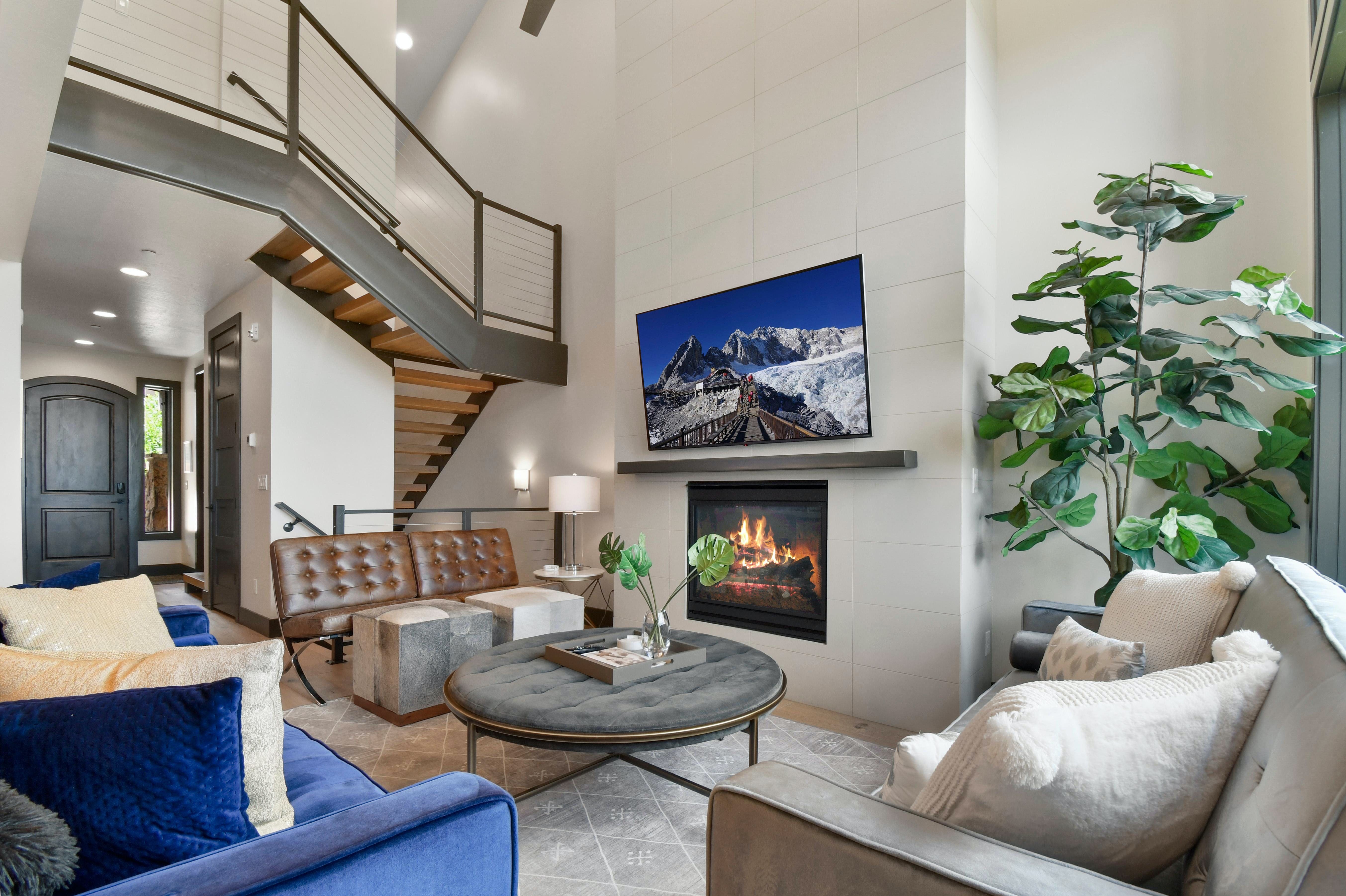 Townhouse Wasatch ParkCity: Elegant 3-Bedroom Townhouse with Hot Tub, Park City
