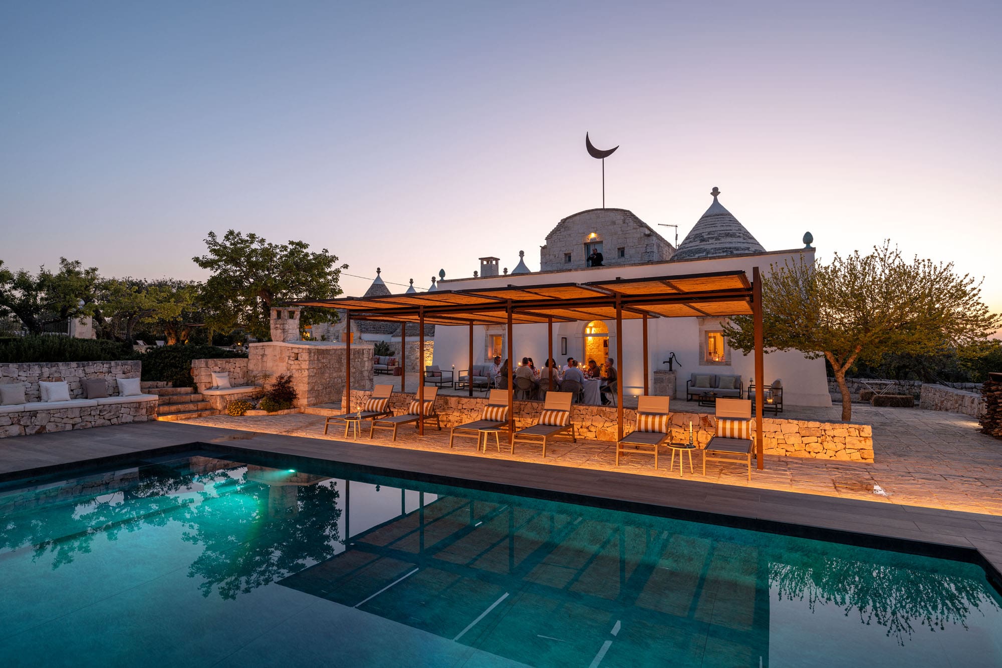 Trullo Valle Martina Martina Franca 3: 5-Bedroom Trulli with Private Pool and Hot Tub, Martina Franca