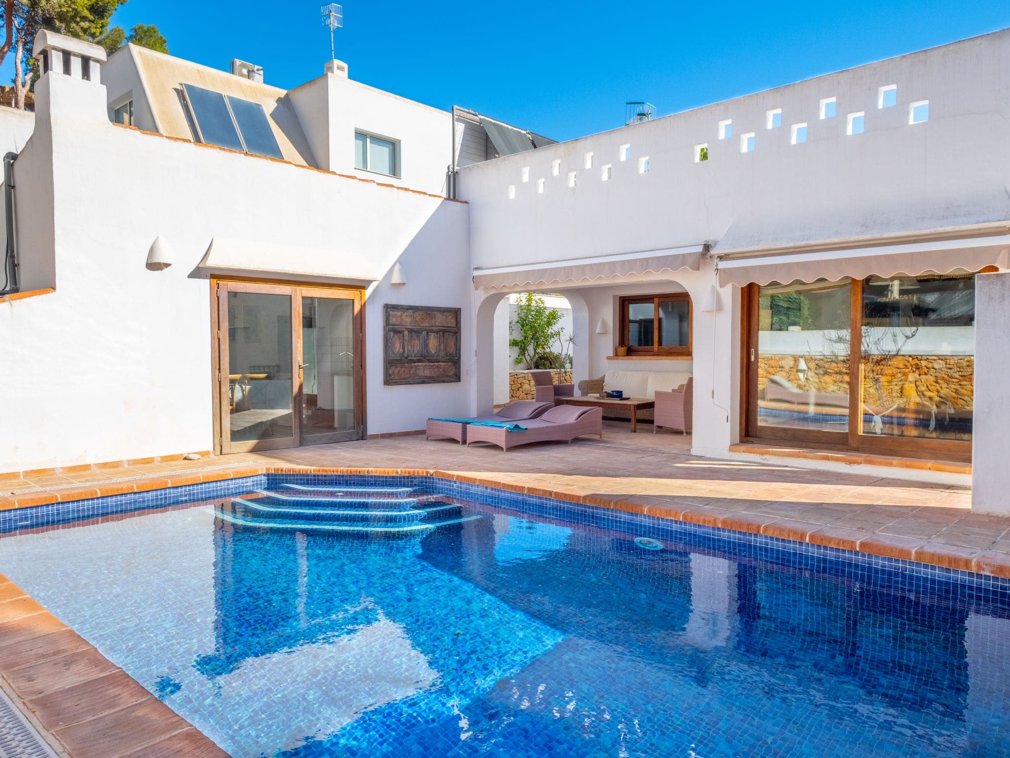 Villa Abeurador Moraira: Stunning 3-Bedroom Villa with Private Pool and Air Conditioning in Costa Blanca Spain