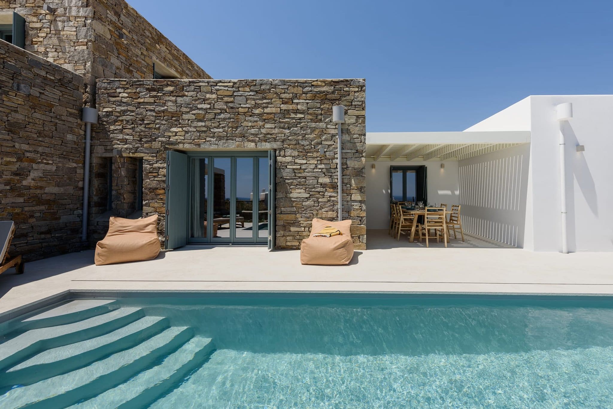 Villa Aegaion: Luxury Villa Paros with Private Pool and Aegean Sea Views, 3 Bedrooms