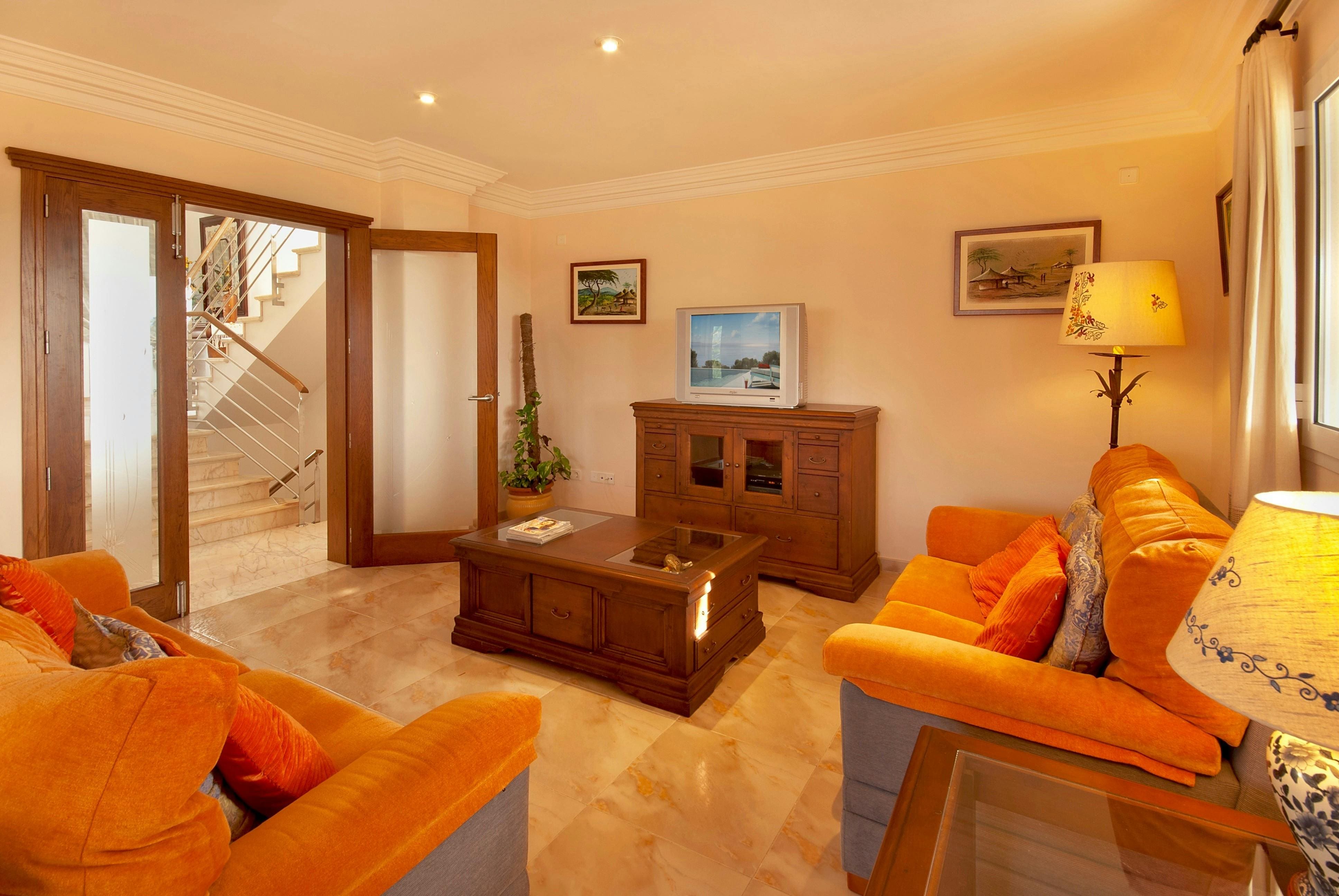 Villa Alcanada Alcudia Alcudia: Luxury 3-Bedroom Villa with Seaview and Pool, Alcudia