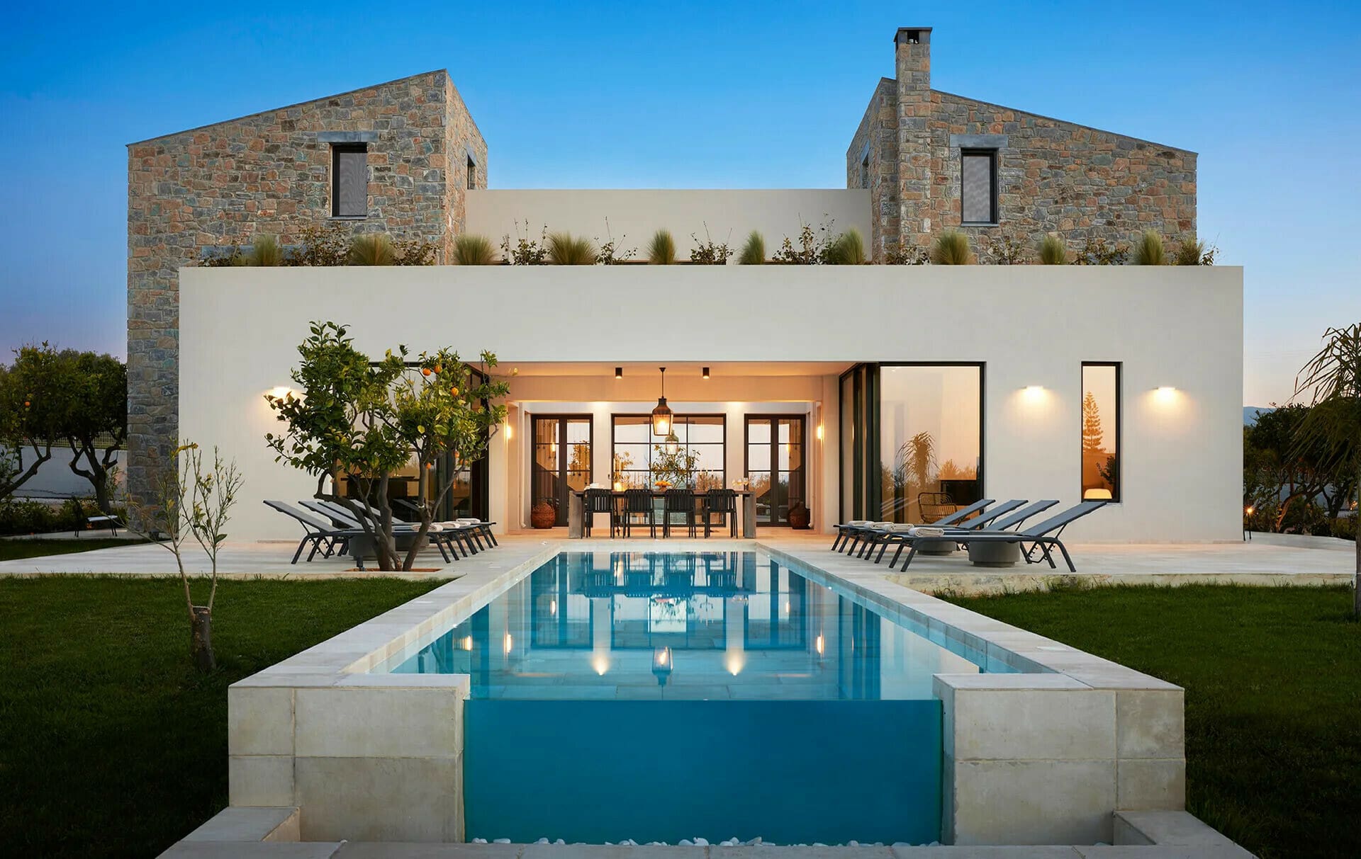 Villa Alysos Rethymno: Elegant 4-Bedroom Villa with Seaview and Pool, Rethymno