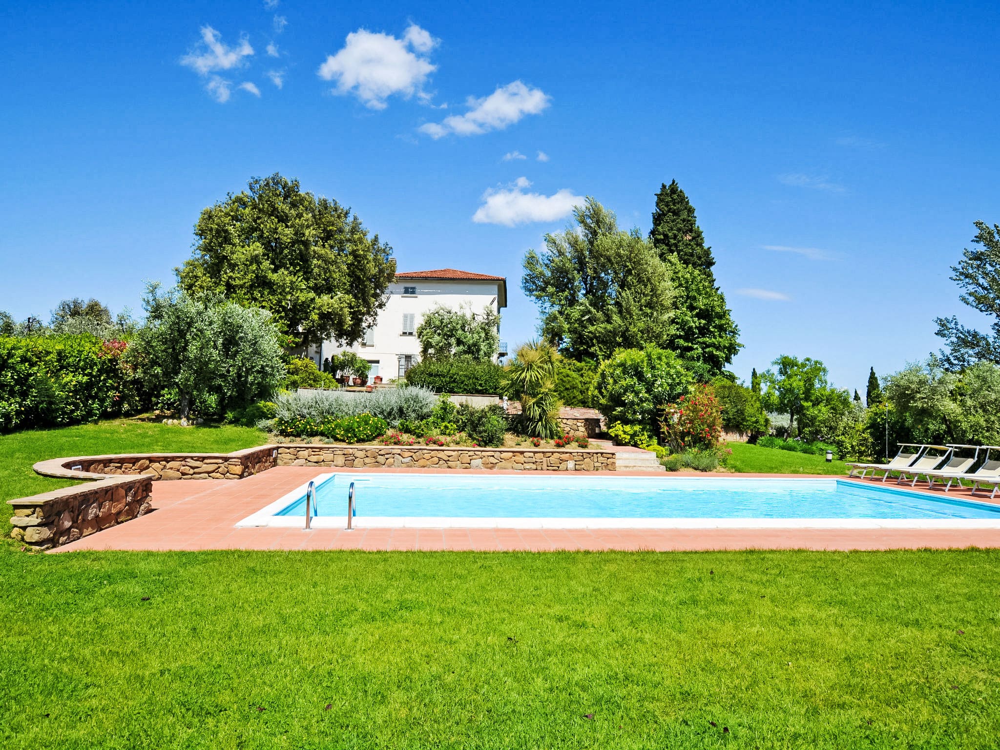 Villa Anchiano Vinci: Luxury Four Bedroom Tuscan Villa with Private Pool and Historic Charm in Renaissance Countryside