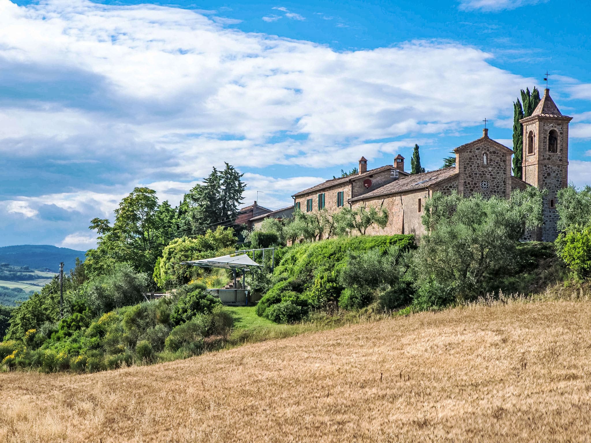 Villa Antico Paganico: Historic 4-Bedroom Converted Church with Private Pool in Tuscan Countryside Italy