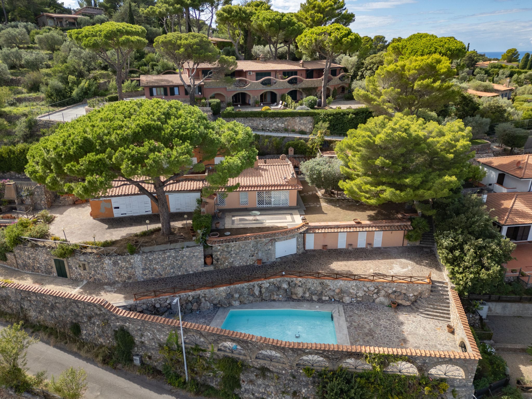 Villa Argentario Porto: Spectacular 4-Bedroom Sea View Villa with Shared Pool in Argentario Peninsula Tuscany