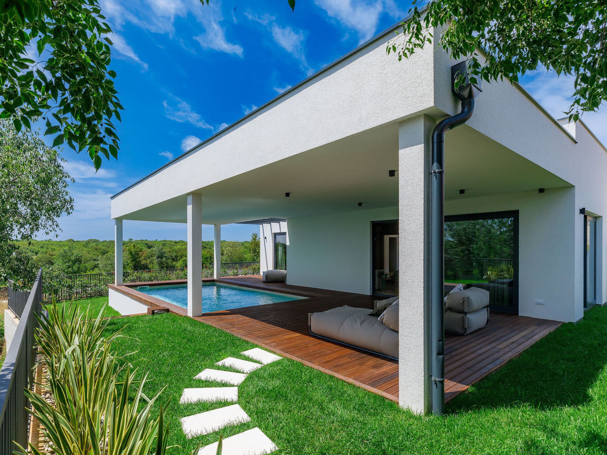 Villa Bale Istria: Stunning 2-Bedroom Modern Villa with Private Pool in Istria Croatia