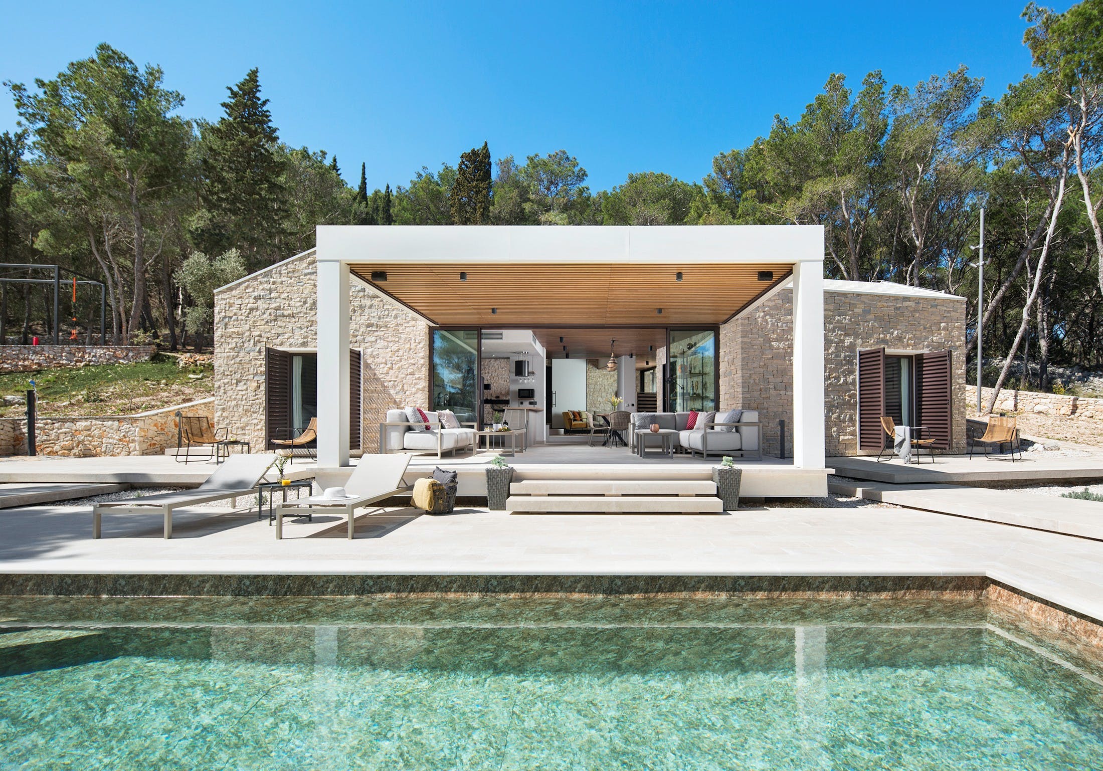 Villa Biokovo Brač: Luxury 4-Bedroom Villa with Pool and Sea Views, Split-Dalmatia