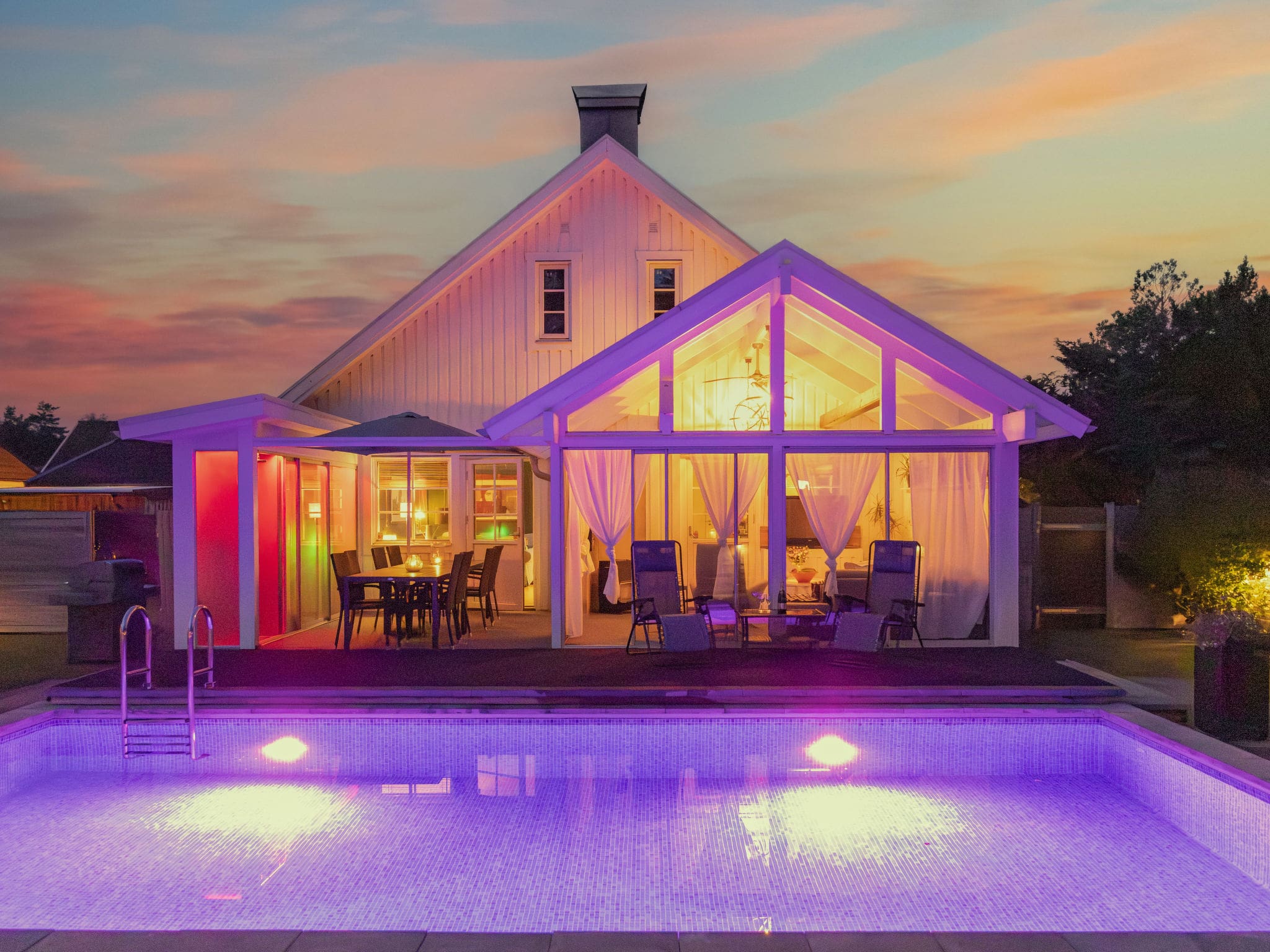 Villa Bjare Falkenberg: Stunning 4-Bedroom Modern Villa with Private Heated Pool Near Swedish Coast