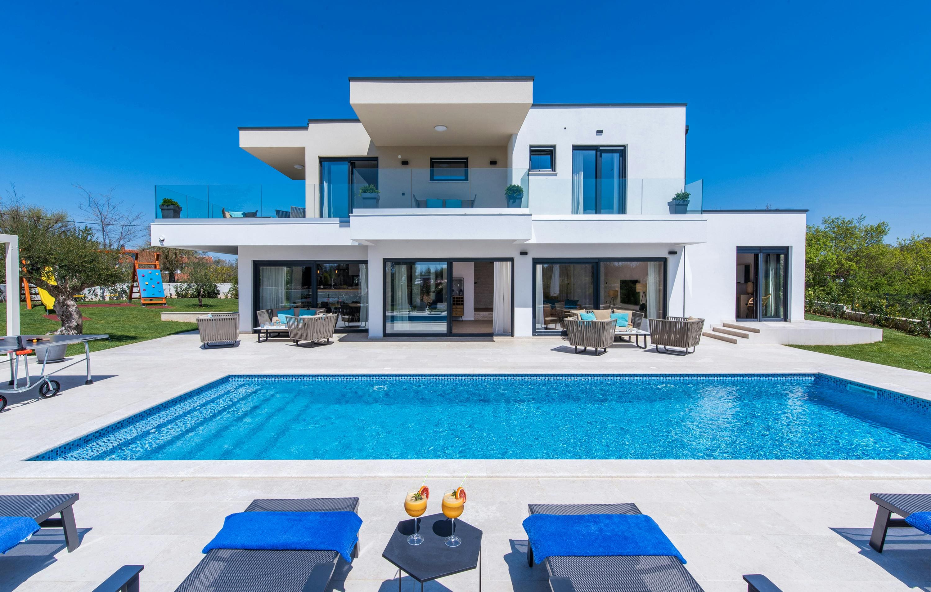 Villa Borik Poreč: 4-Bedroom Luxury Villa with Private Pool, Istria