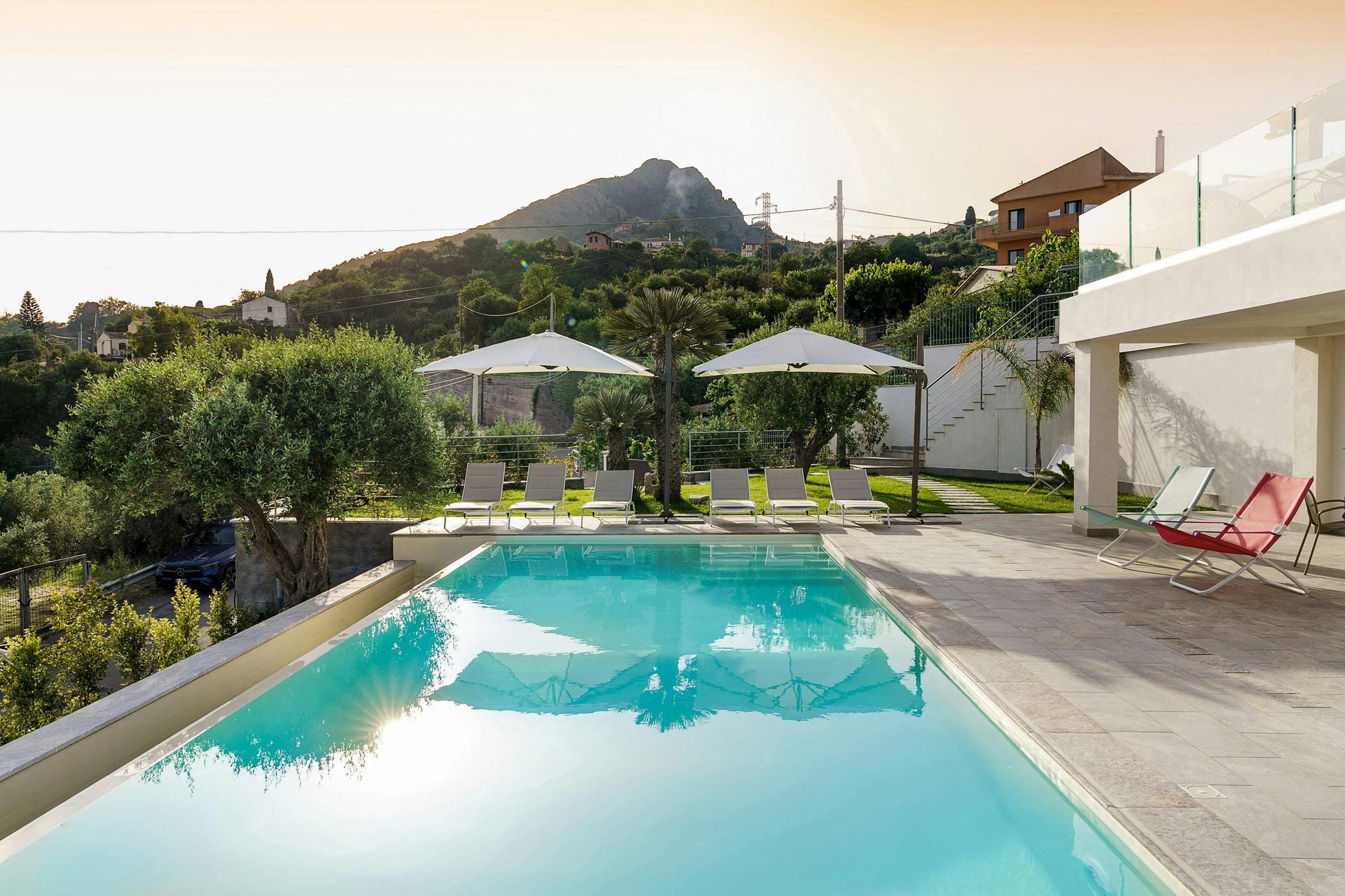 Villa Bosco Taormina: Luxury 6-Bedroom Villa with Seaview and Pool, Taormina