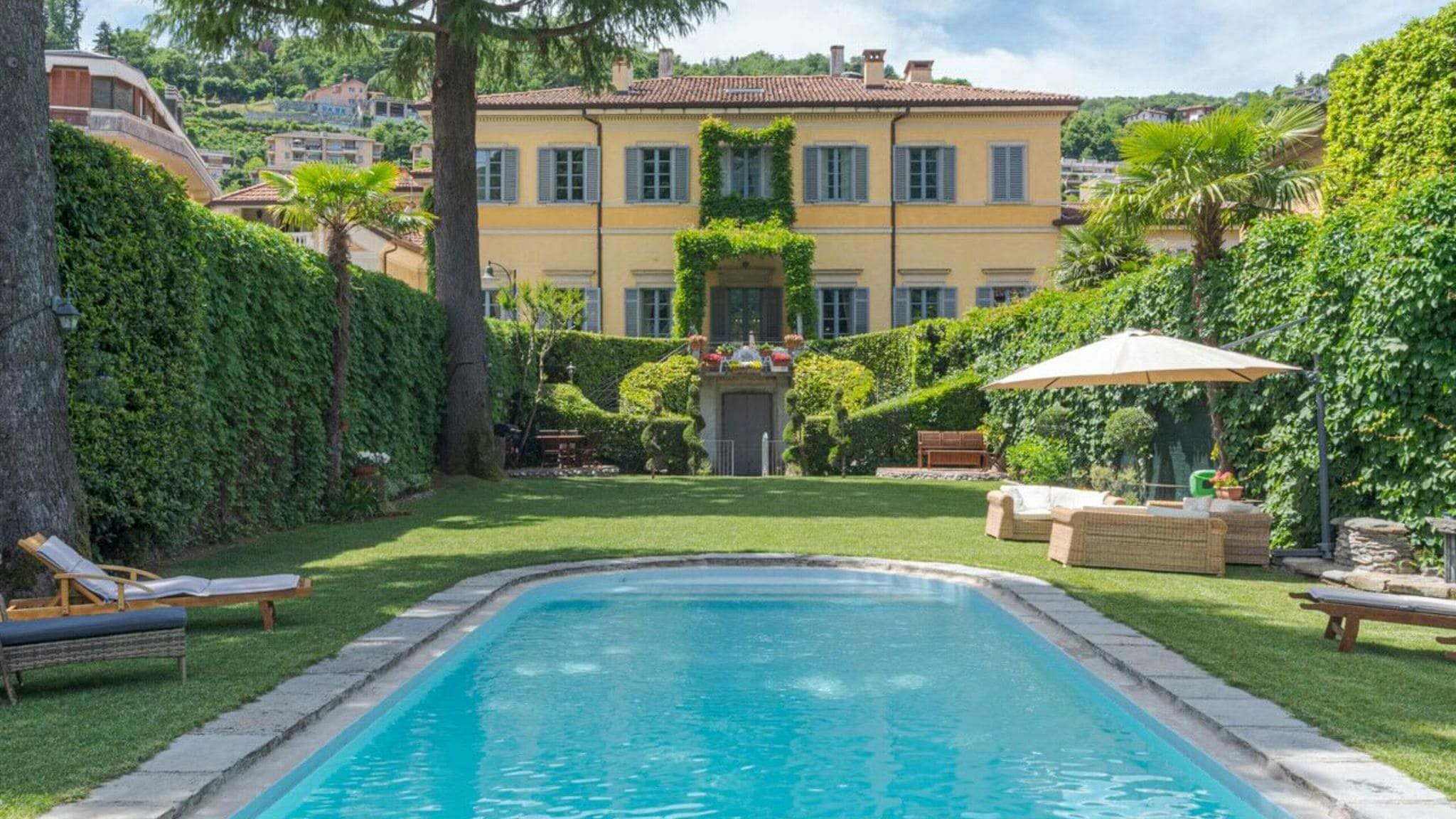 Villa Brunate Como: Luxury 8-Bedroom Villa with Private Pool, Como