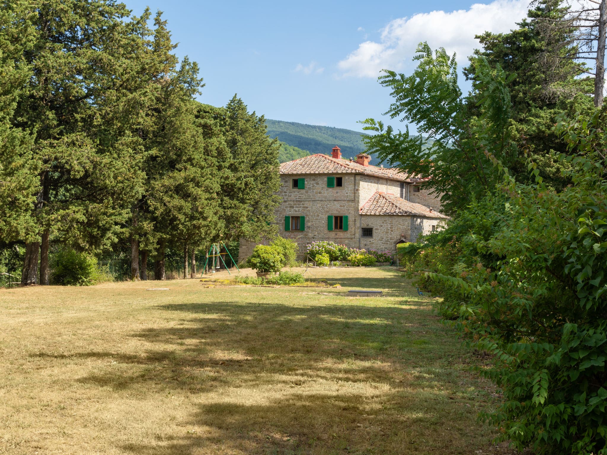 Villa Brunello Rufina: Magnificent 10-Bedroom Historic Villa with Pool and Billiards in Tuscan Countryside near Florence