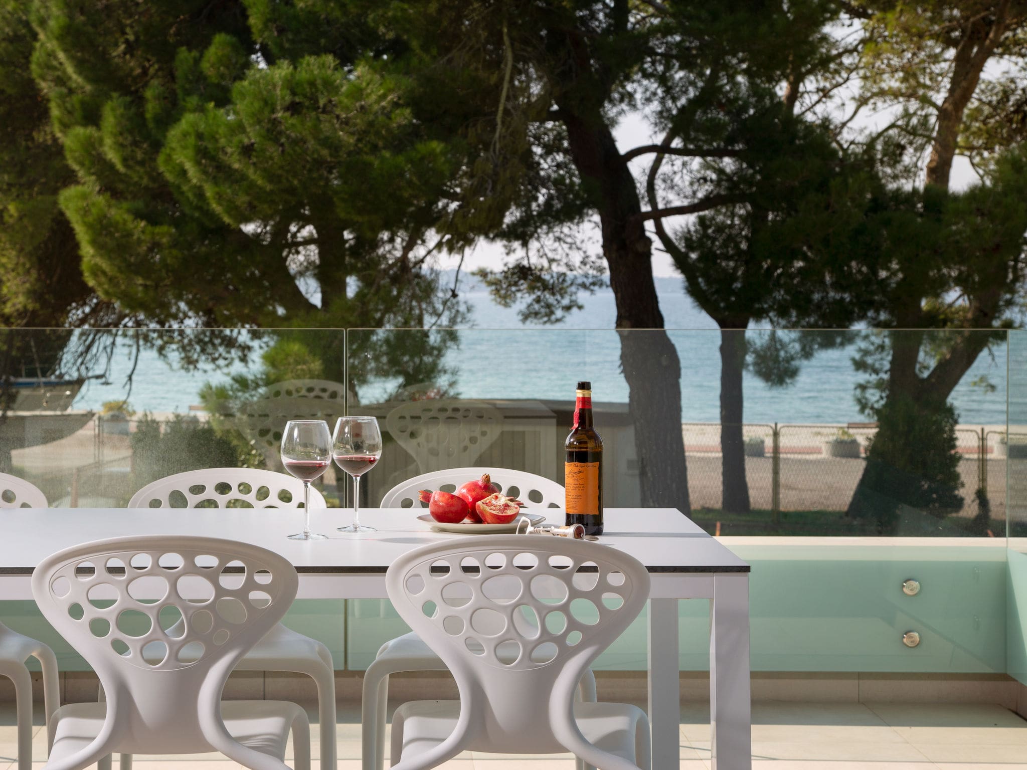 Villa Busoler Fažana: Spacious 3-Bedroom Beachfront Penthouse with Sea Views and Hot Tub in Istria Croatia