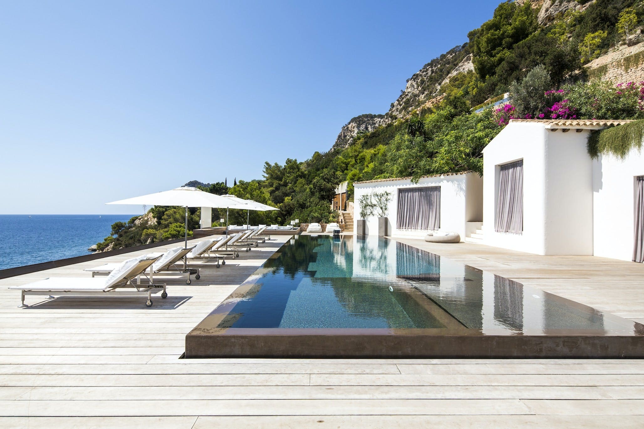 Villa Cala Es Cubells: Luxury 6-Bedroom Villa with Seaview and Pool, Ibiza