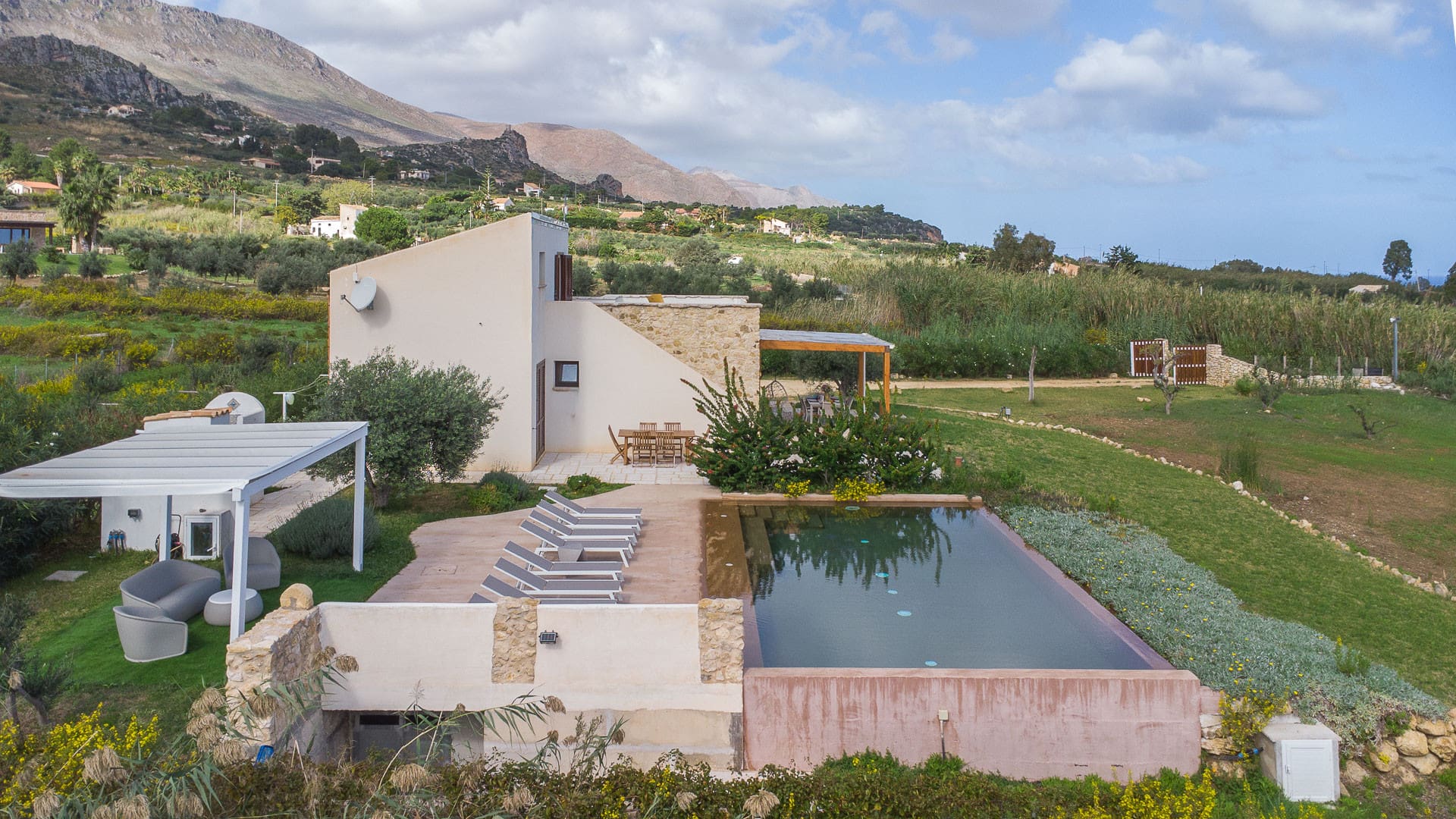 Villa Cala Scopello: Luxury 4-Bedroom Villa with Sea Views and Private Pool, Trapani