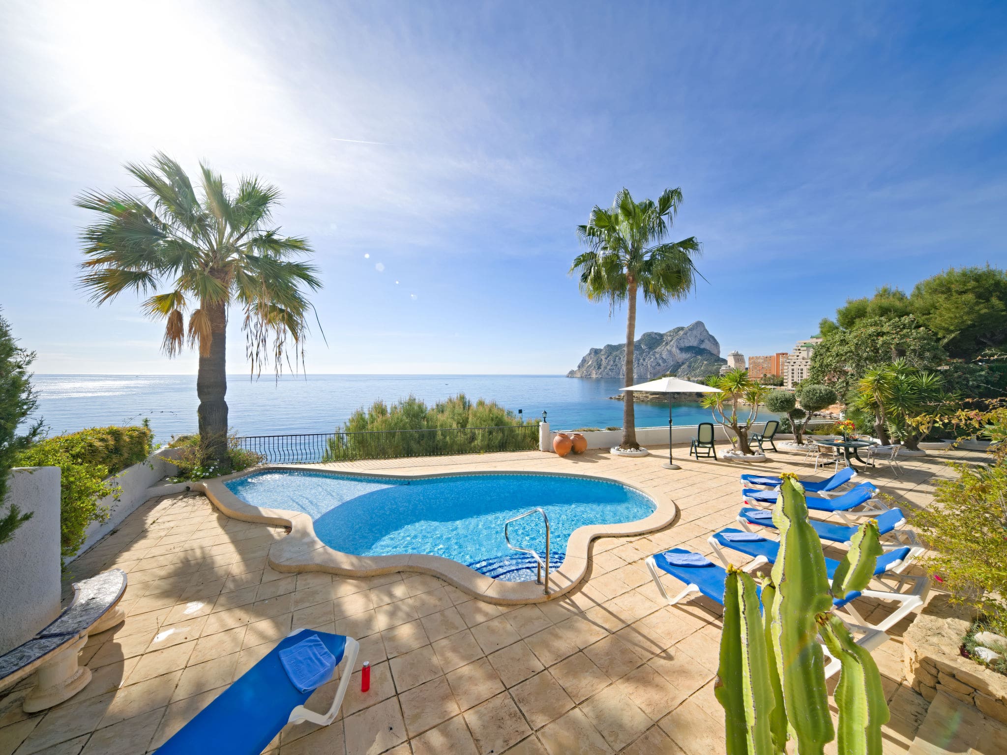 Villa Calalga Calpe: Stunning Four-Bedroom Mediterranean Villa with Private Pool and Panoramic Sea Views