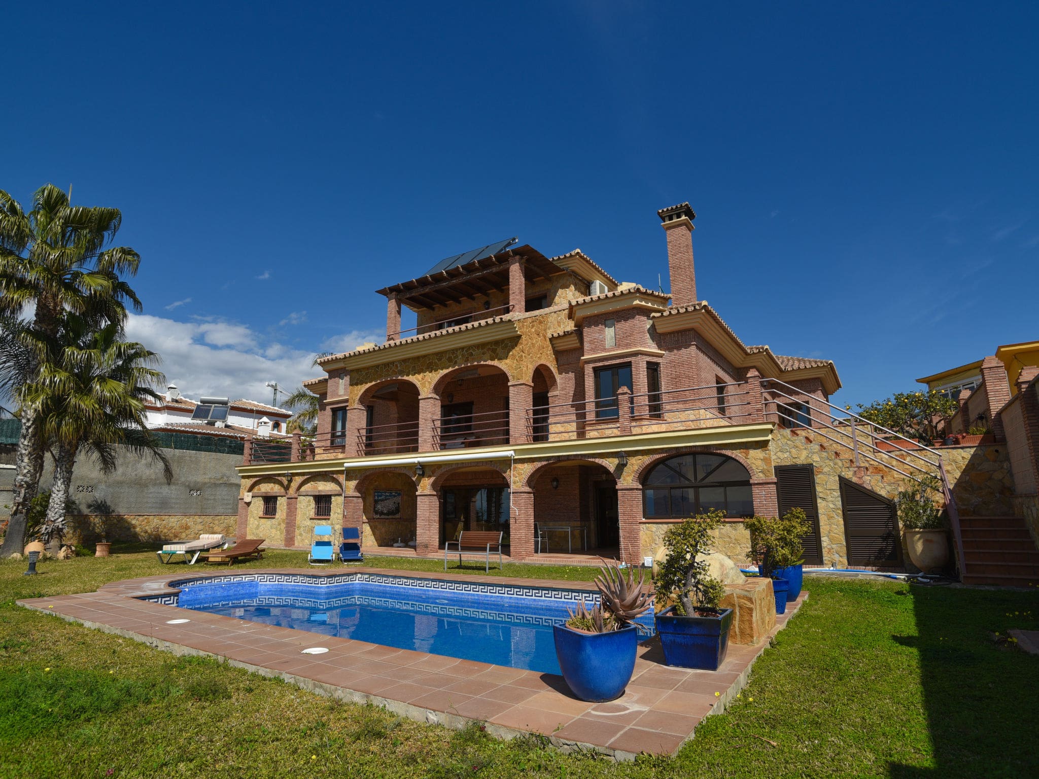 Villa Cantal Rincon: Spectacular 5-Bedroom Mediterranean Villa with Private Pool and Panoramic Sea Views in Andalusia Spain