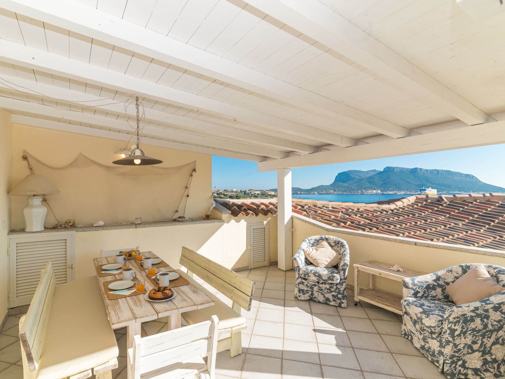 Villa Capretta Golfo Aranci: Stylish 2-Bedroom Apartment with Sea Views and Resort Pool in Sardinia