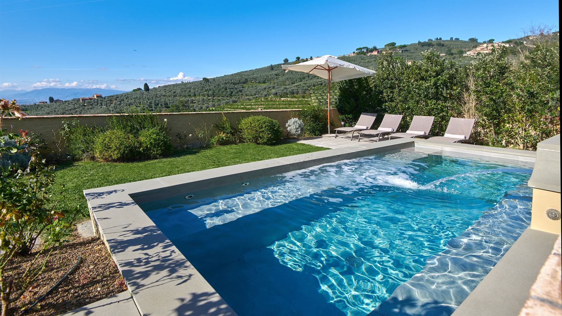 Villa Cerbai Vinci: Luxury 2-Bedroom Villa with Private Pool and Countryside Views, Tuscany