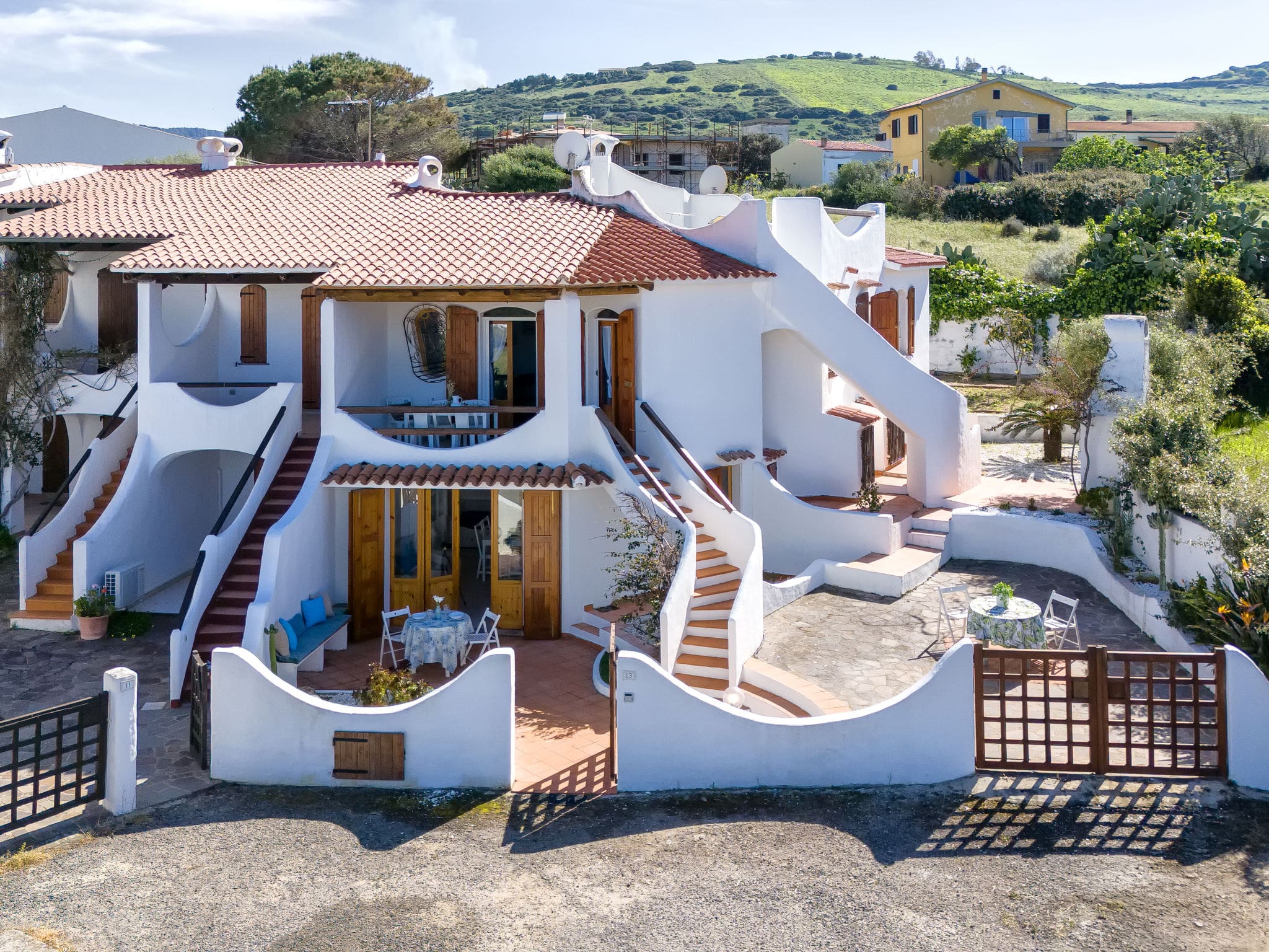 Villa Ciaccia Valledoria: Spacious 4-Bedroom Holiday Villa with Sea Views and Garden in Sardinia Italy